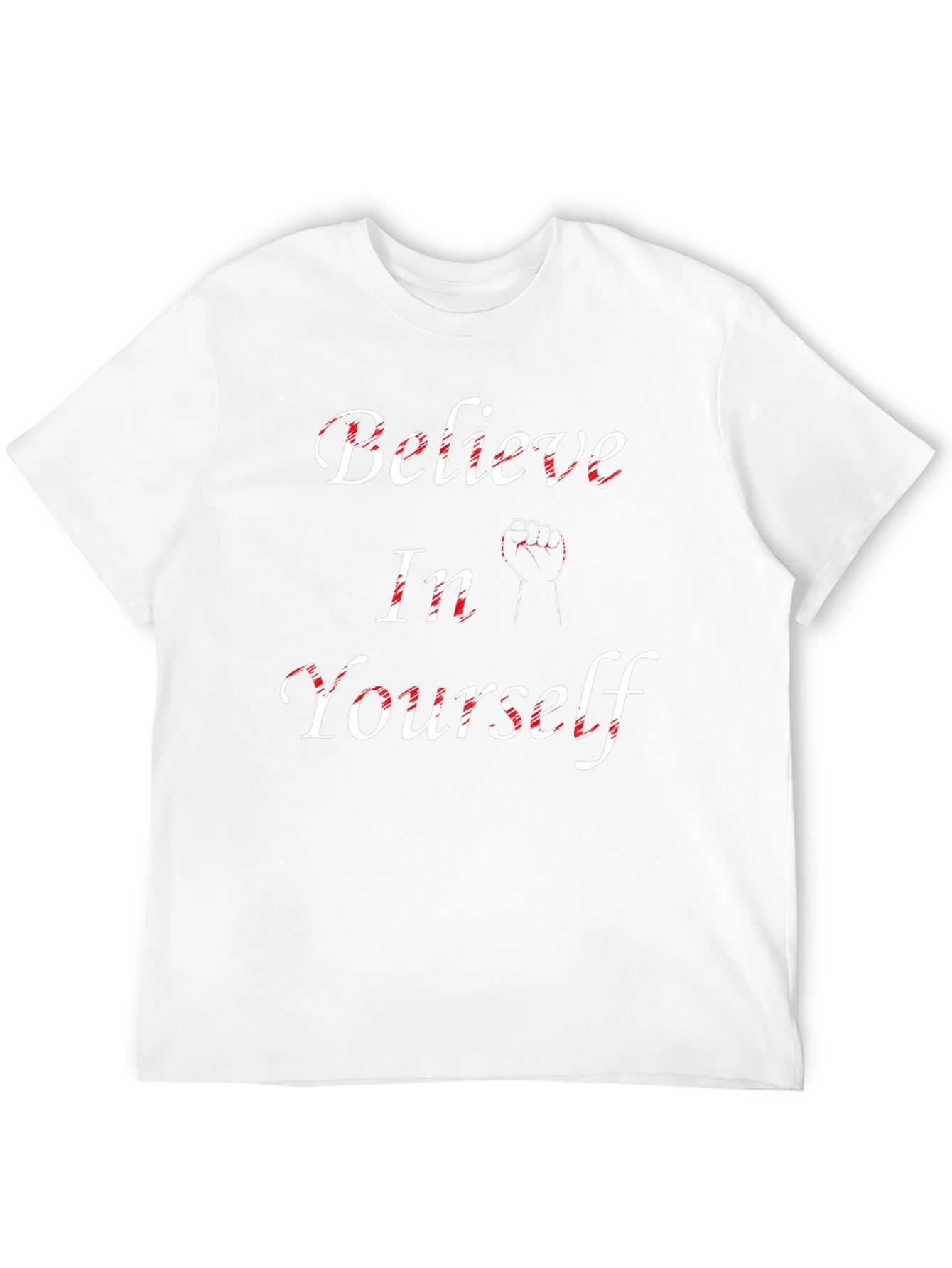 Believe In Yourself Black Graphic Tee
