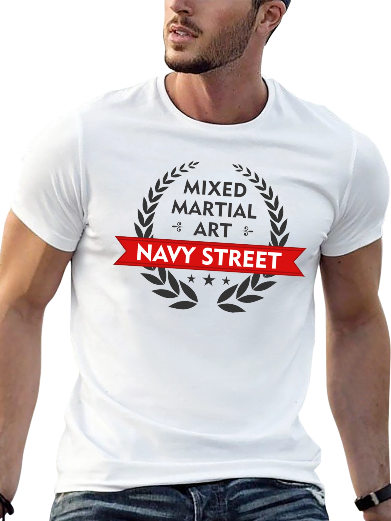 Navy Street Mixed Martial Arts Black T-Shirt