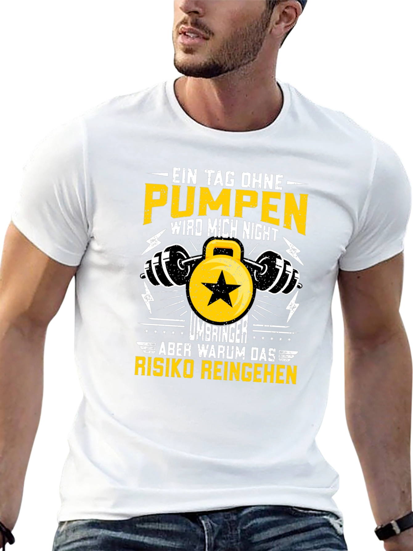 Gym Motivation T-Shirt - PUMPEN Design