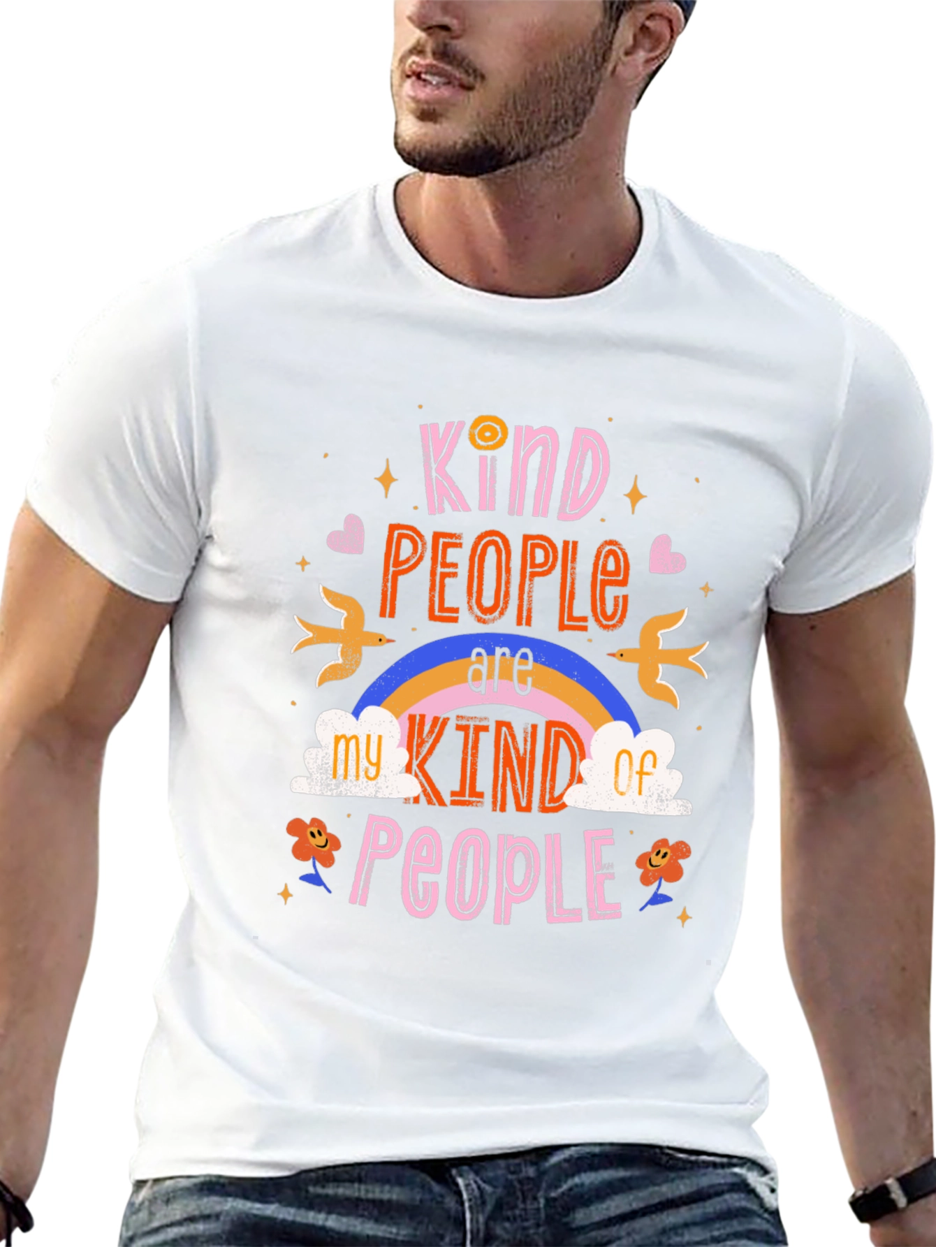 Kind People T-Shirt - Graphic Tee - Positive Vibes