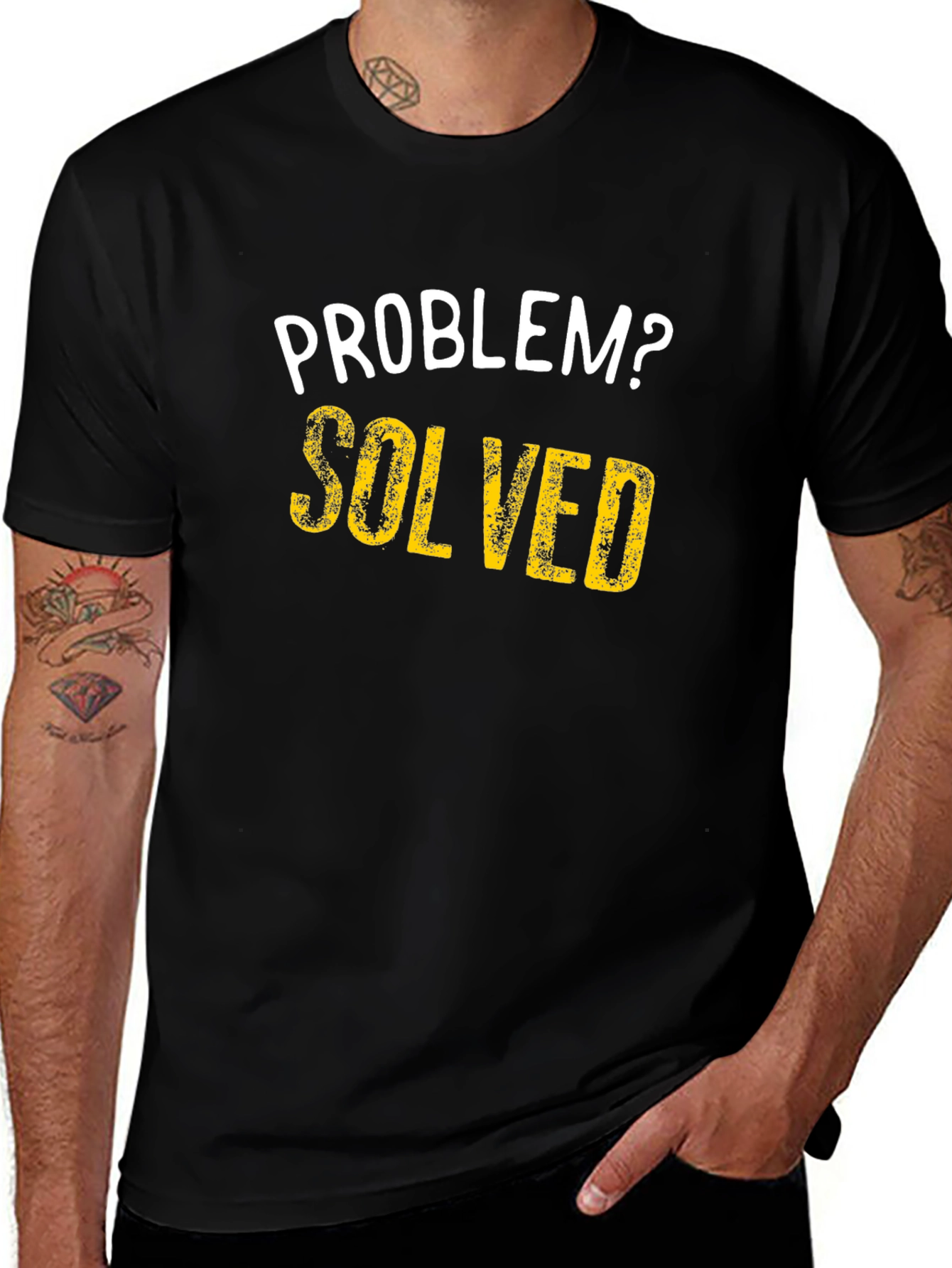 Problem Solved T-Shirt - Funny Sarcastic Tee