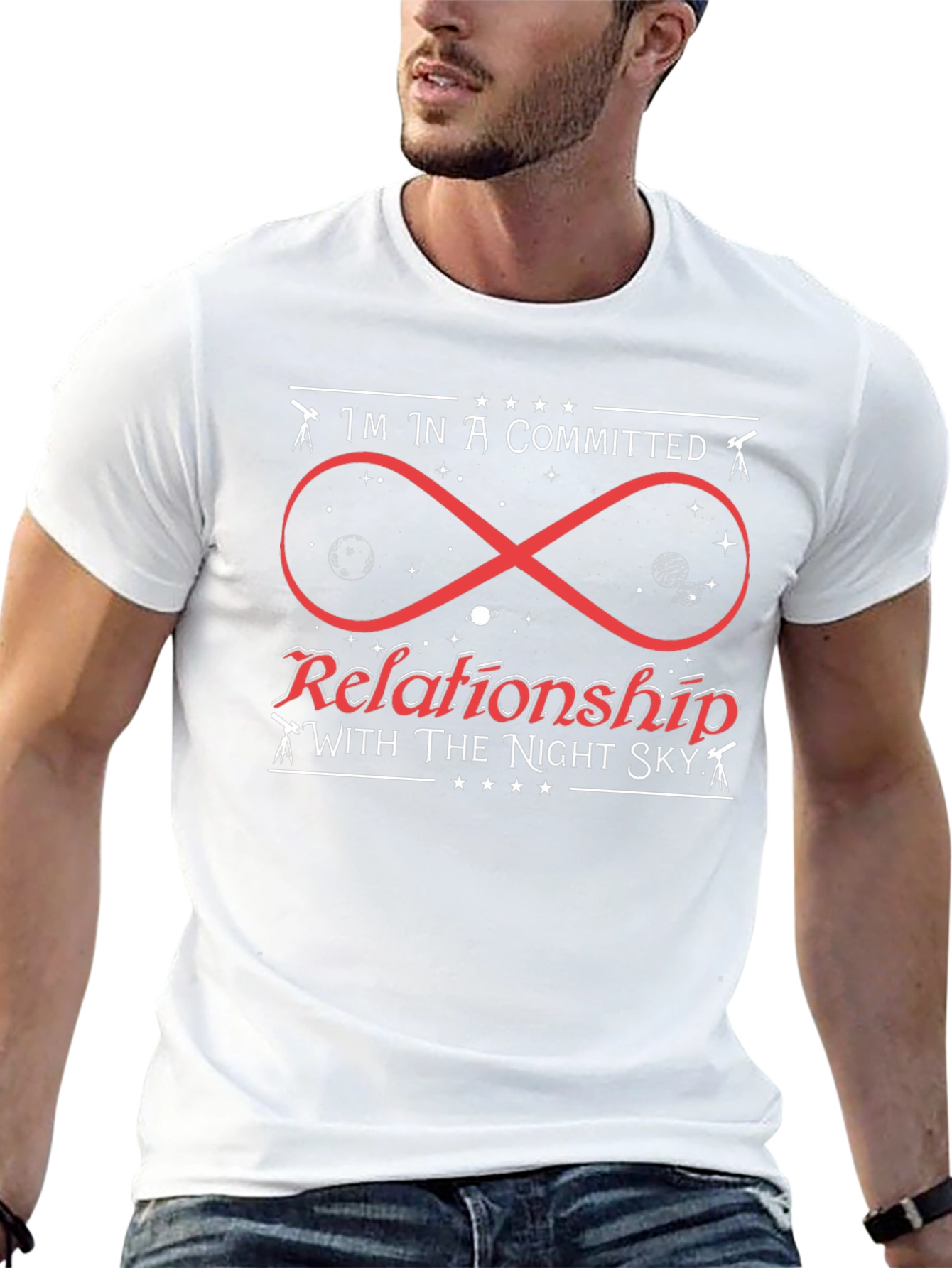 Committed Relationship Night Sky T-Shirt