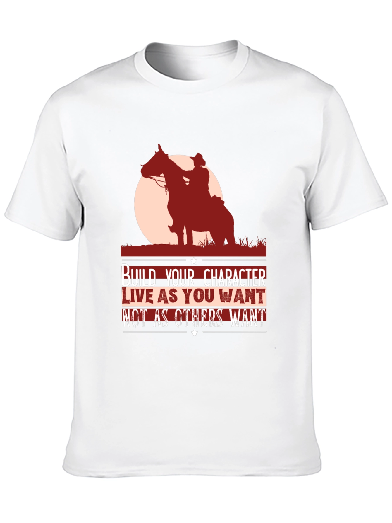 Motivational Cowboy Graphic Tee