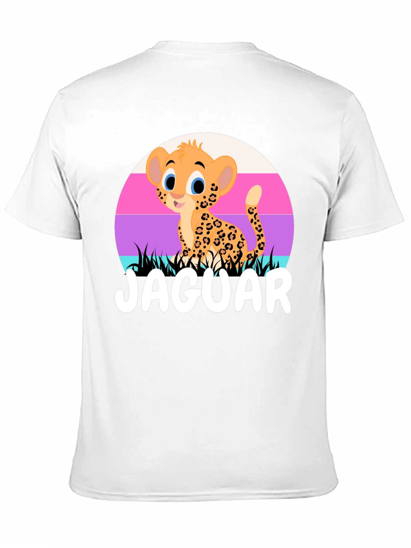Cute Jaguar Cub T-Shirt - Cartoon Design