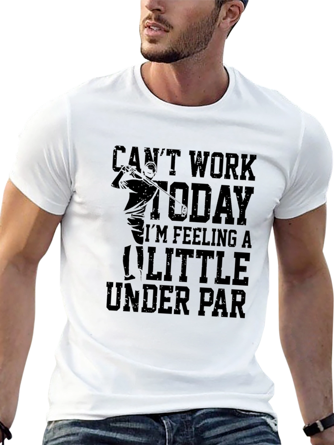 Cant Work Today Golf T-Shirt