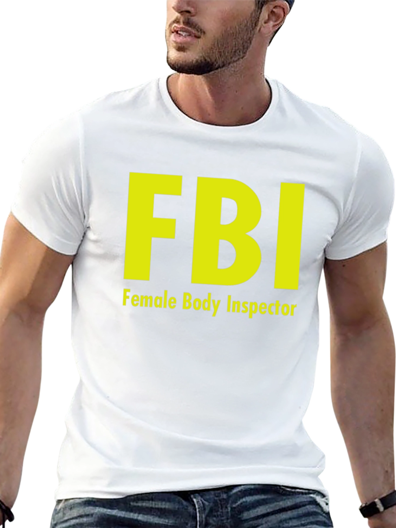 FBI Female Body Inspector Novelty T-Shirt