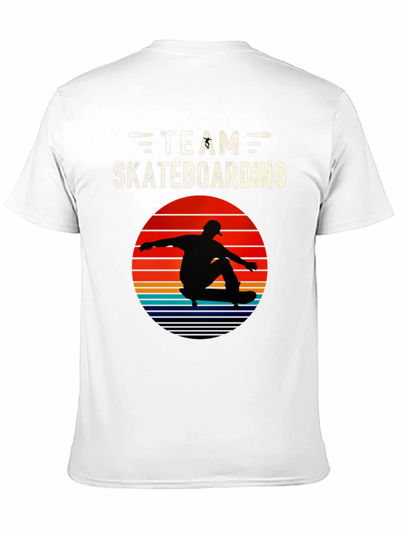 Team Skateboarding Retro Graphic Tee