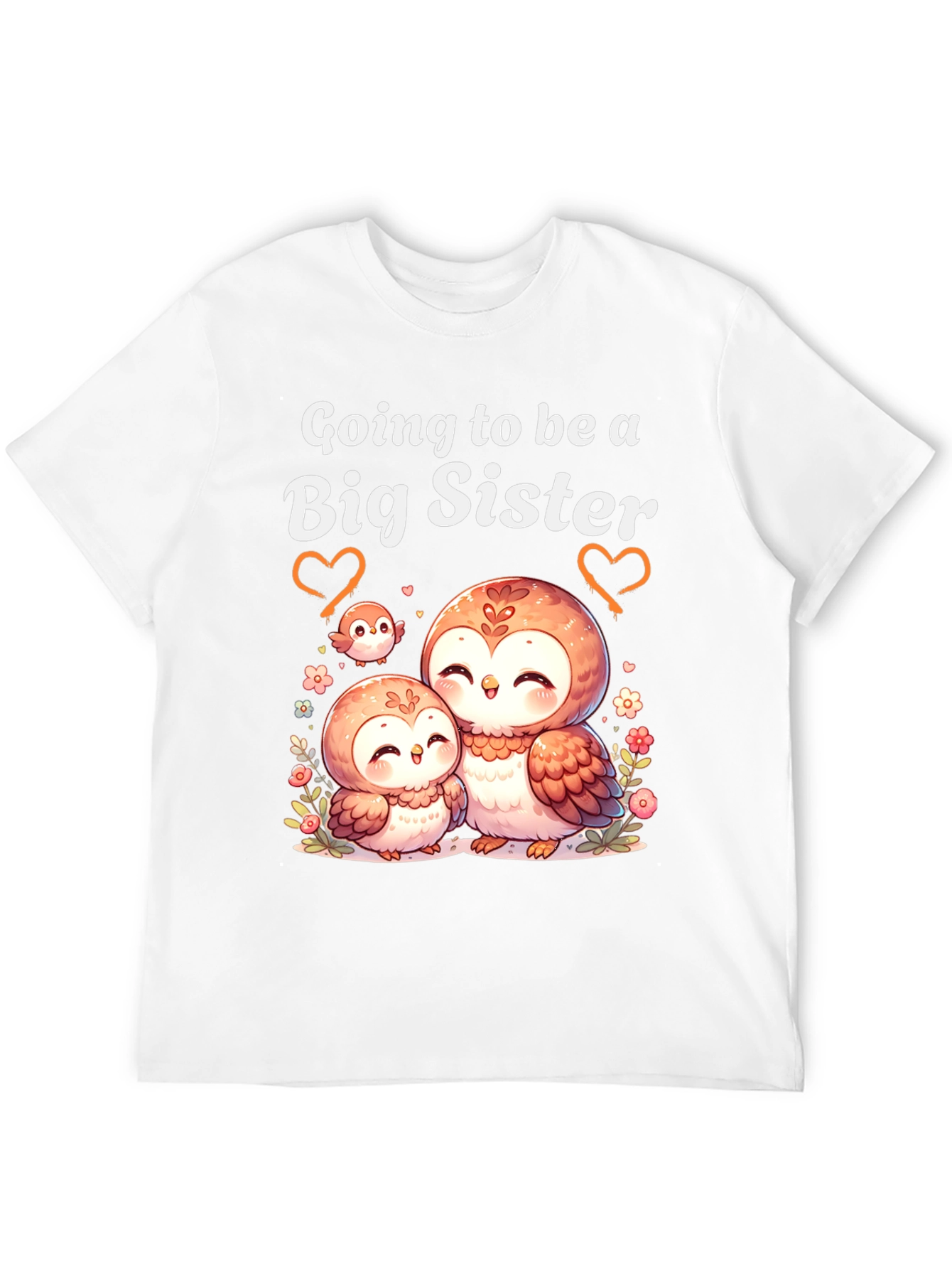 Going to be a Big Sister Owl T-Shirt