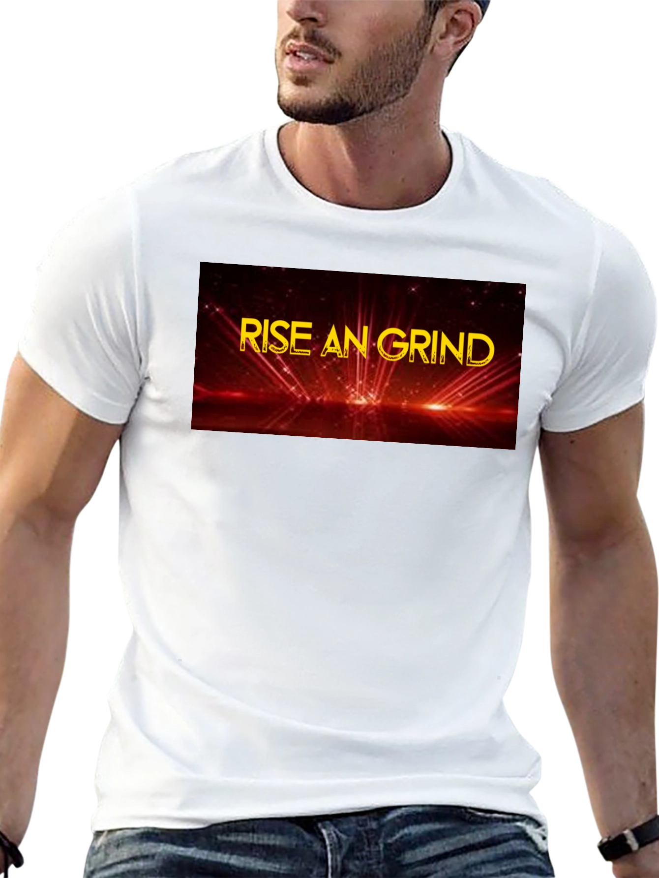 Rise An Grind Graphic Tee - Motivation Shirt