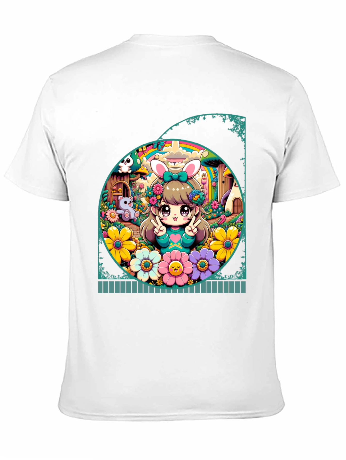 Kawaii Anime Easter T-Shirt