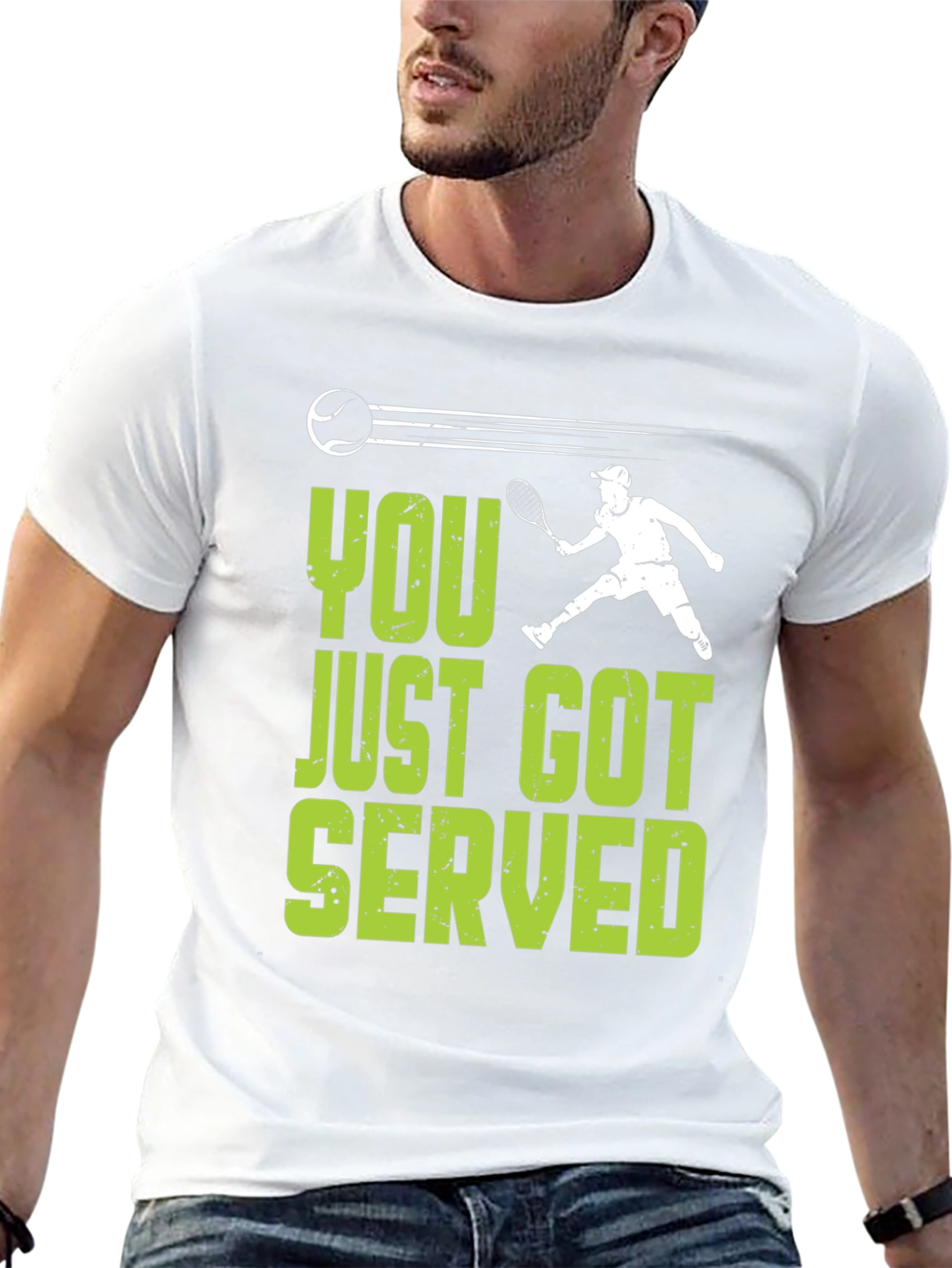 You Just Got Served T-Shirt Tennis Graphic Tee
