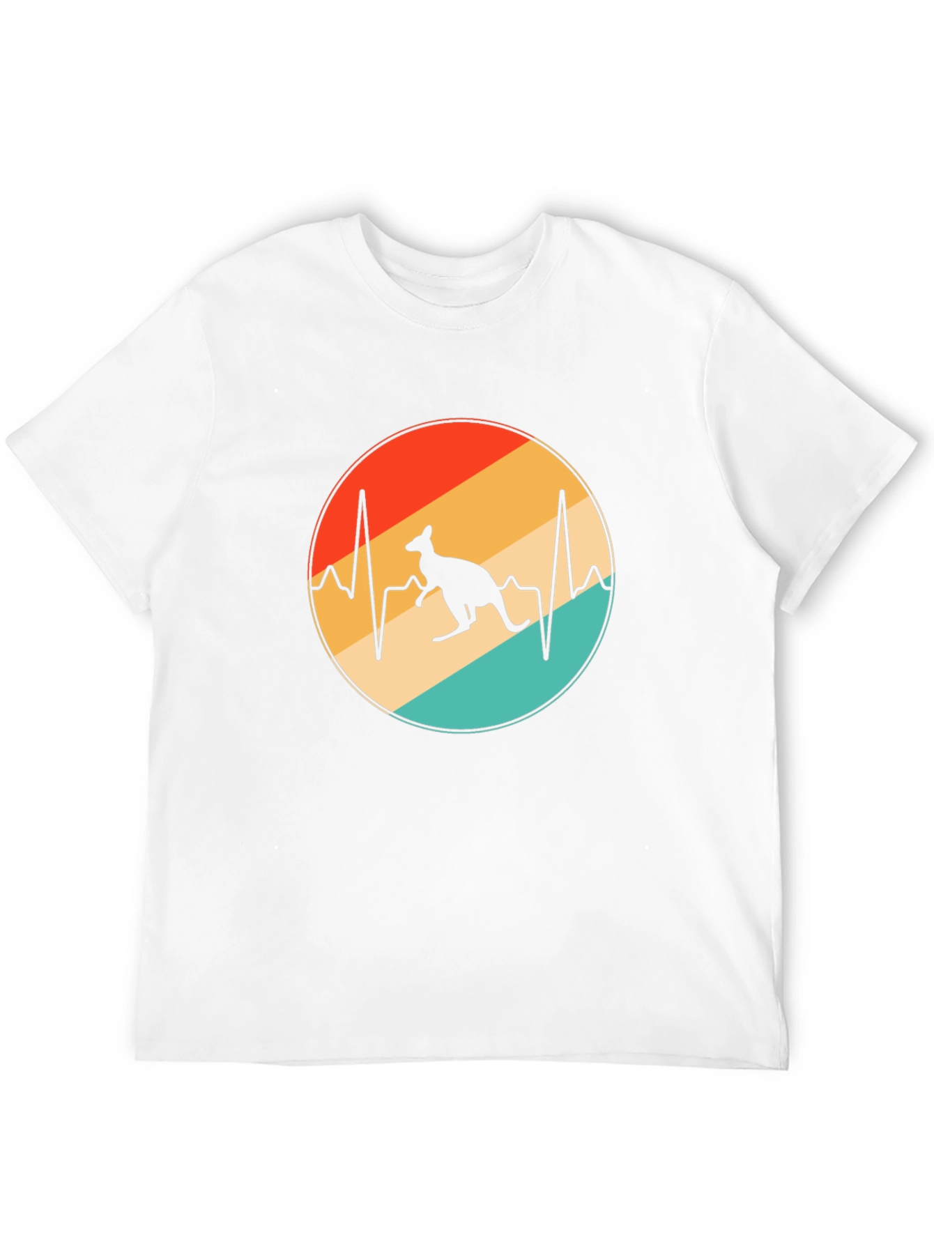 Kangaroo Heartbeat Graphic Tee