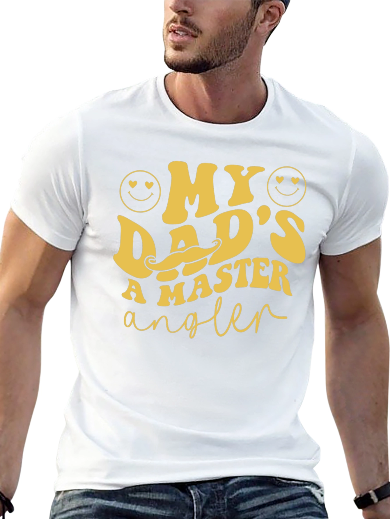My Dads A Master Angler Graphic Tee