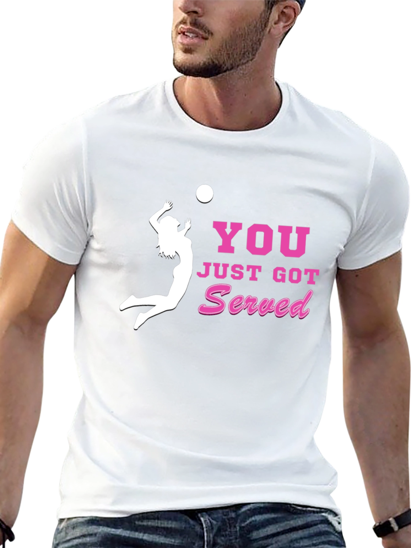 Volleyball T-Shirt: You Just Got Served