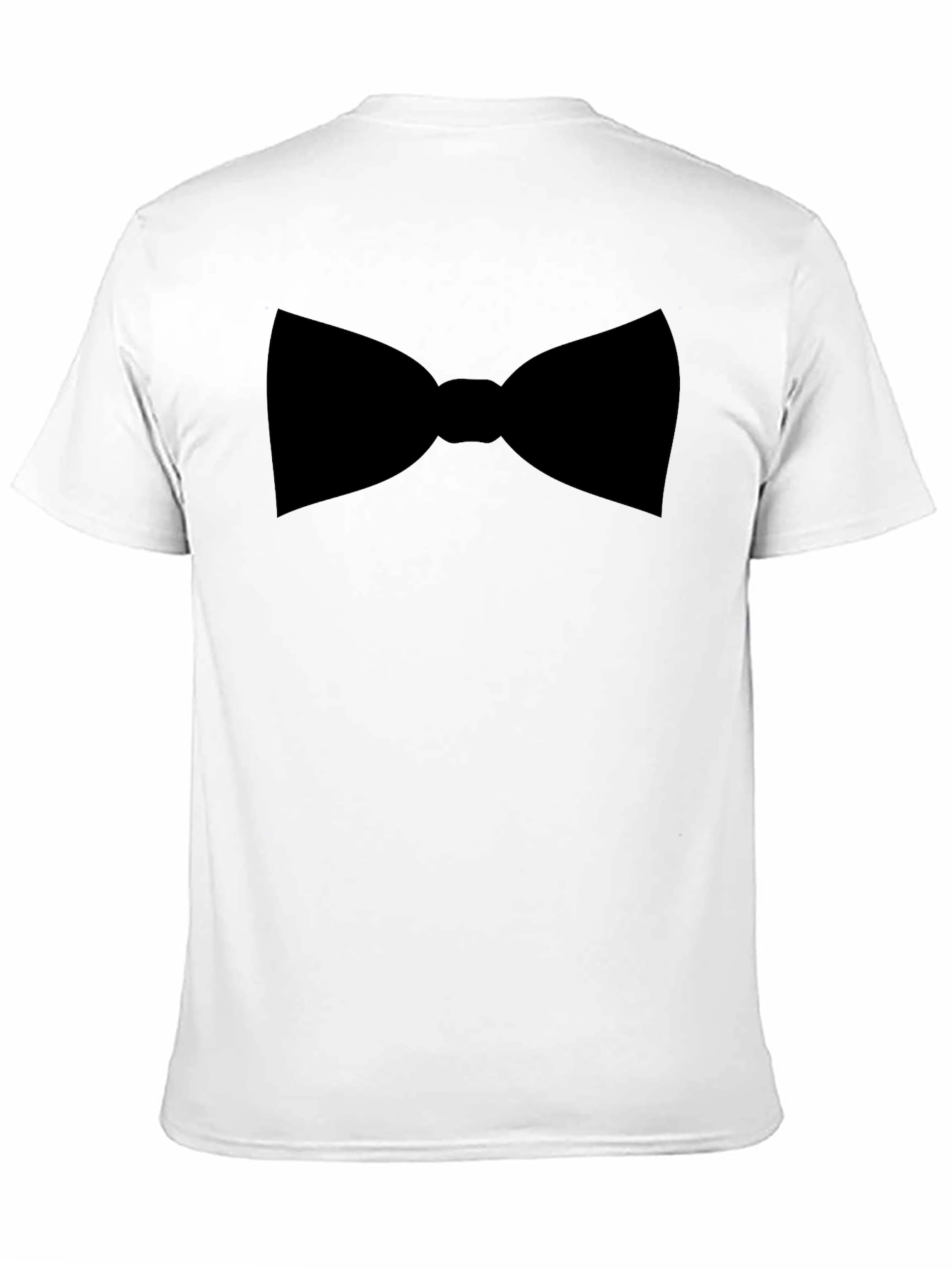 Mens Bow Tie Graphic T-Shirt - Formal Fun!