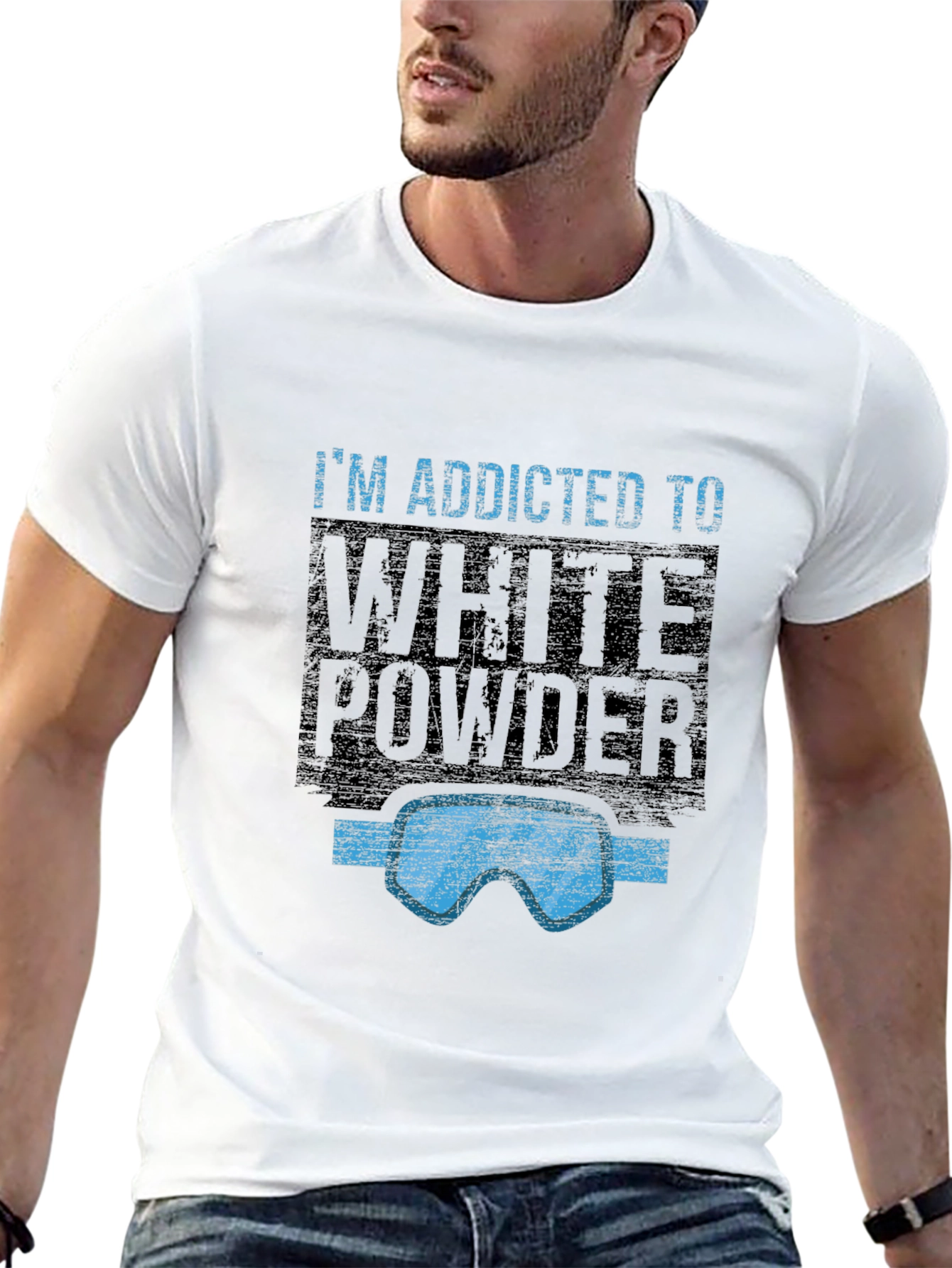 Addicted to White Powder T-Shirt