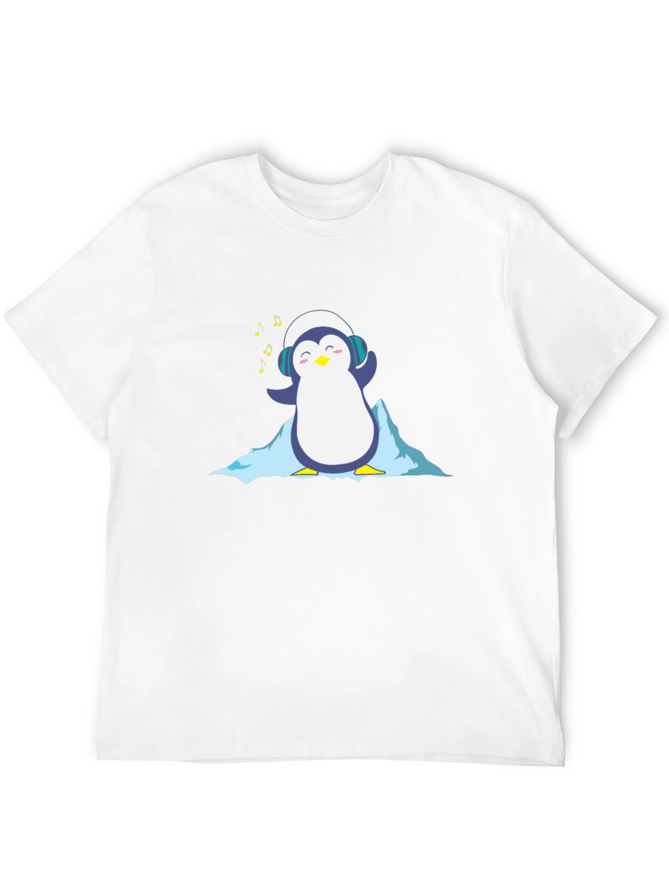 Cool Penguin Music Lover T-Shirt