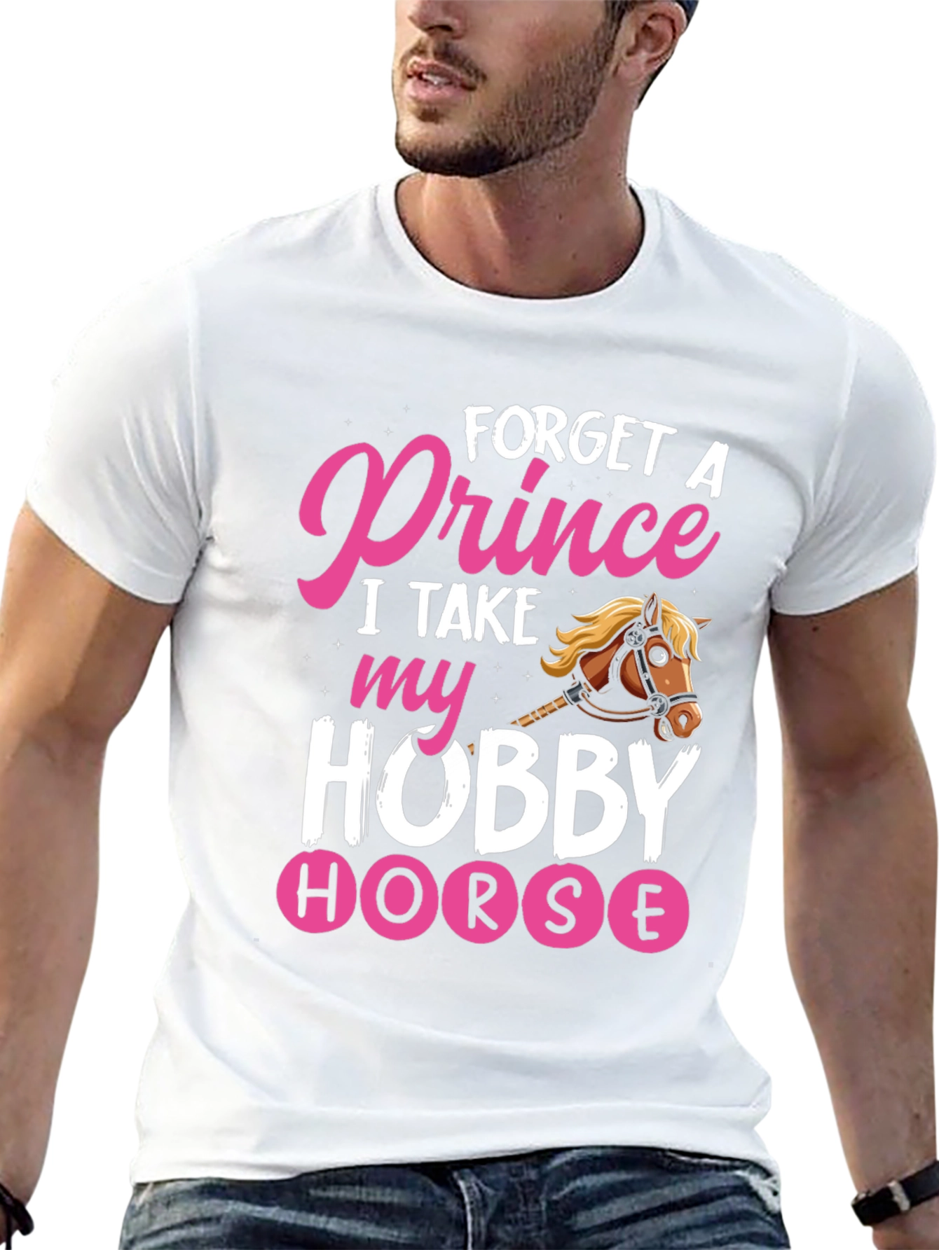 Forget Prince Hobby Horse Graphic Tee