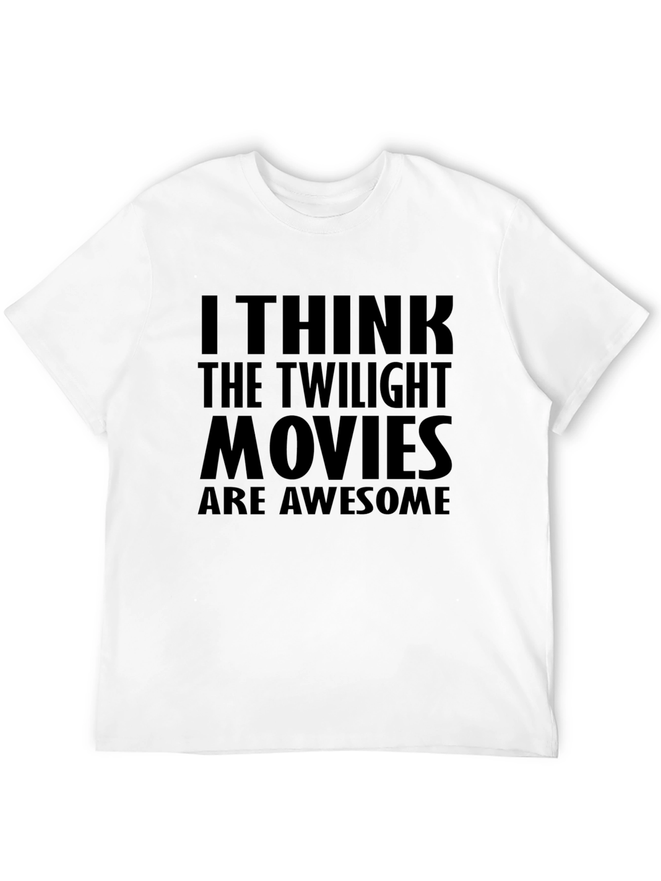 Twilight Movies Graphic Tee - Black