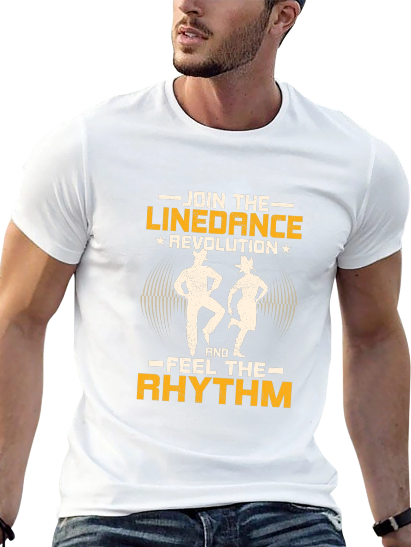 Line Dance Revolution T-Shirt: Feel the Rhythm