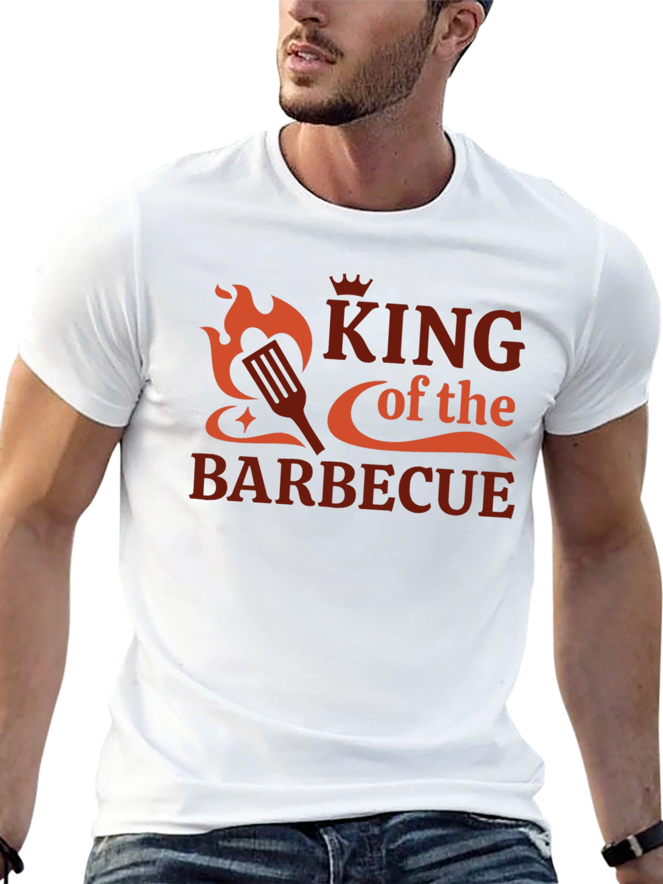 King of the Barbecue Graphic T-Shirt