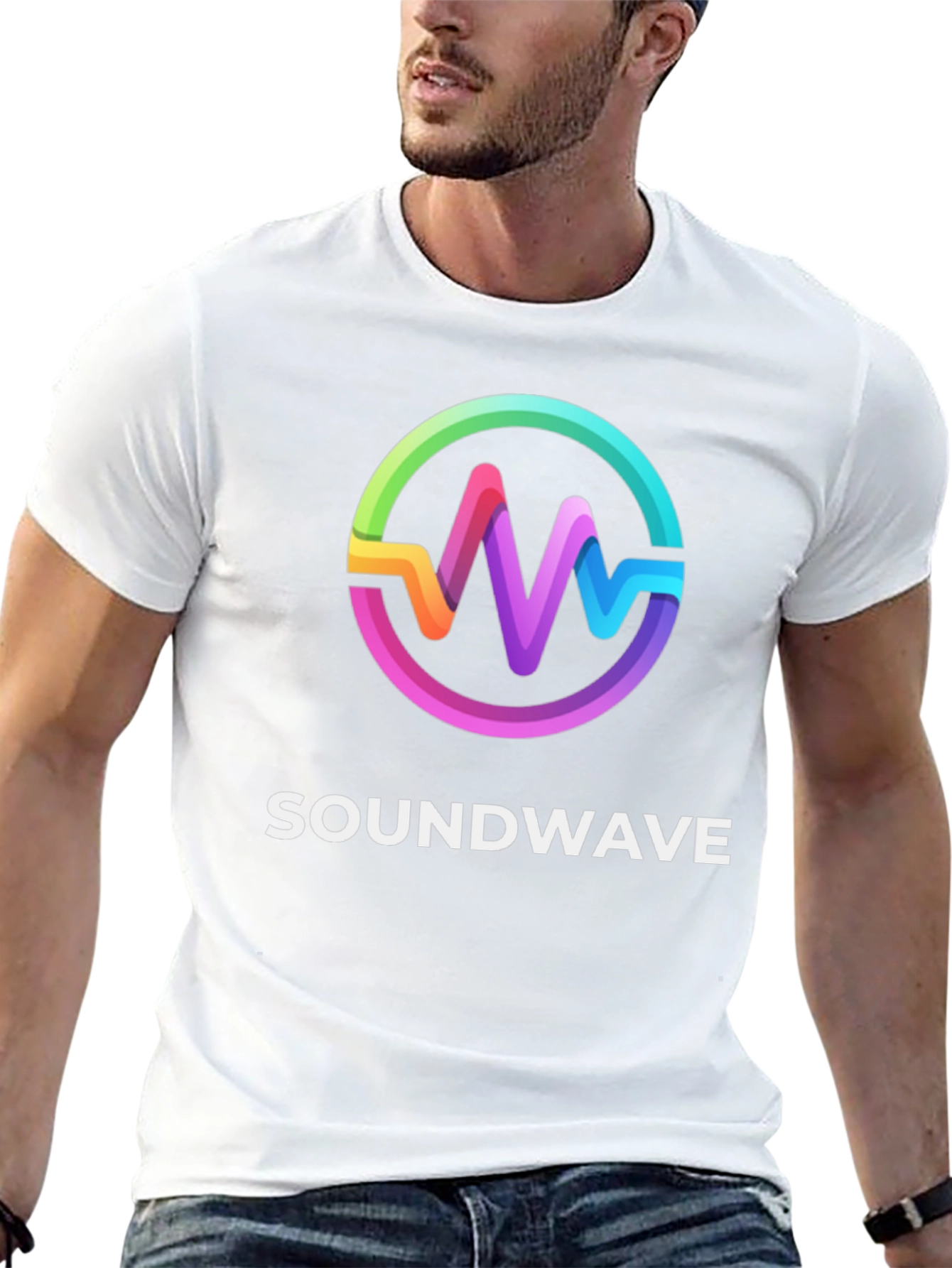 Soundwave Black Graphic Tee