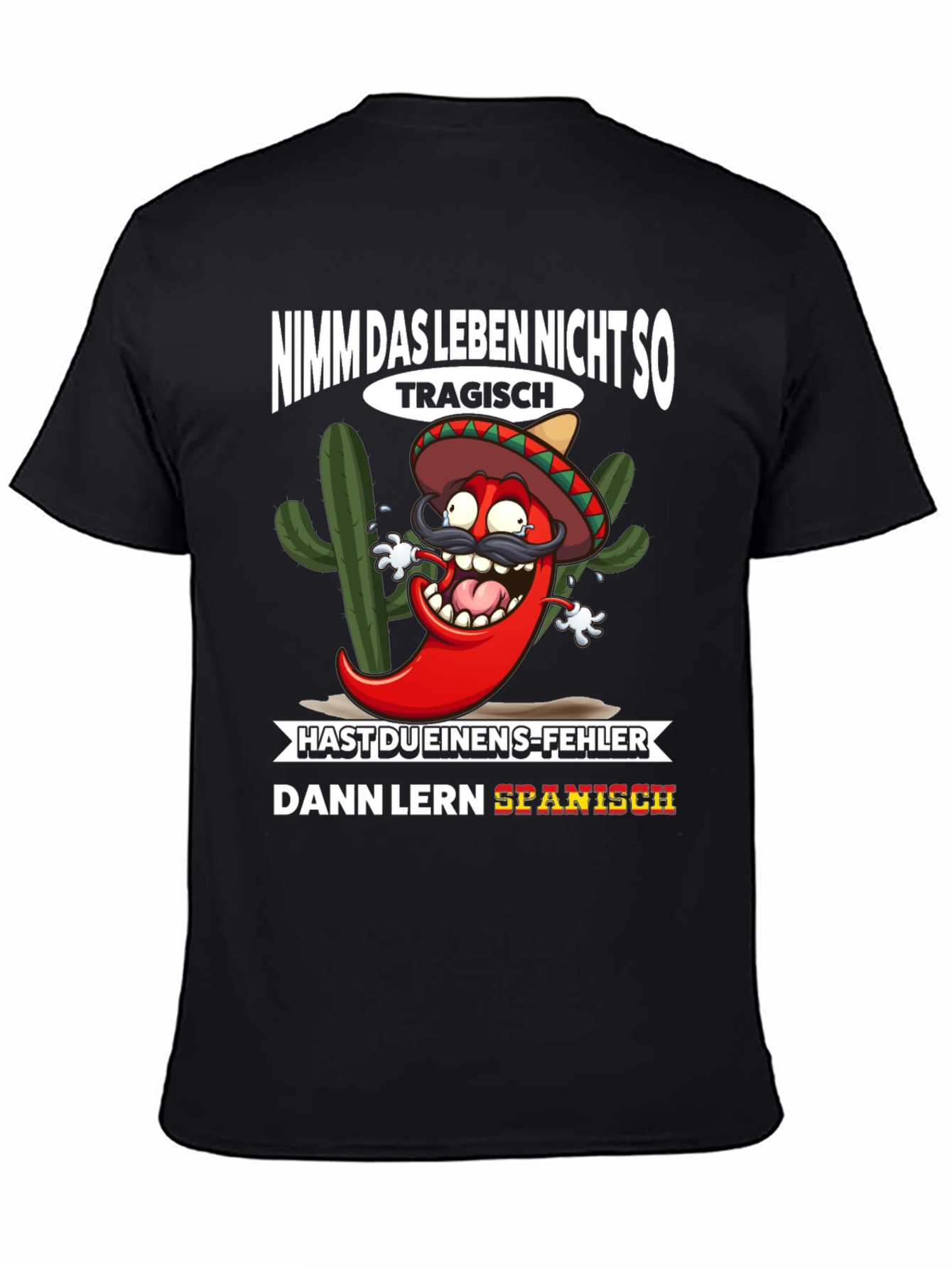 Funny Spicy Chili Pepper Graphic T-Shirt