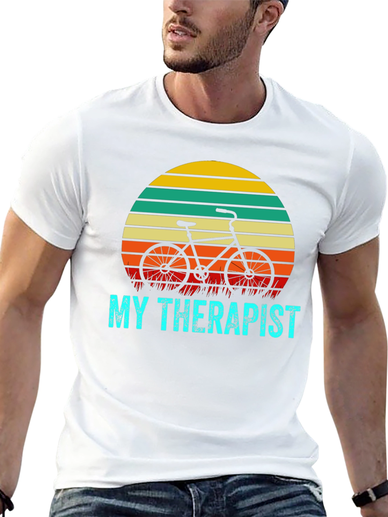 My Therapist Is My Bike T-Shirt
