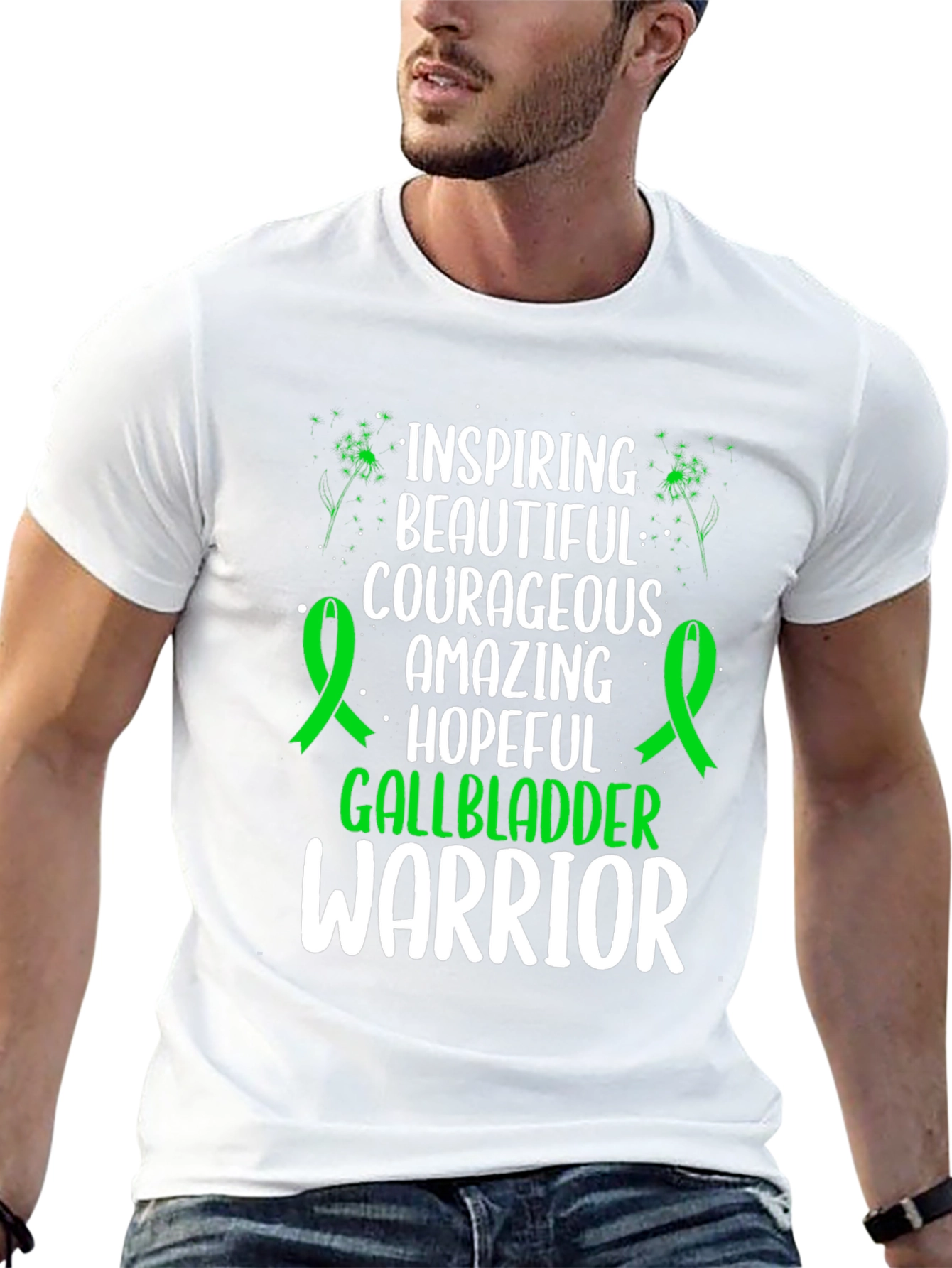 Gallbladder Warrior T-Shirt - Inspirational & Hopeful