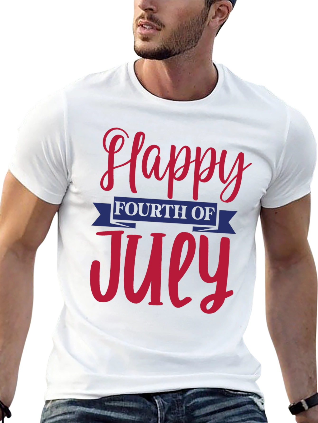 Happy Fourth of July Graphic Tee