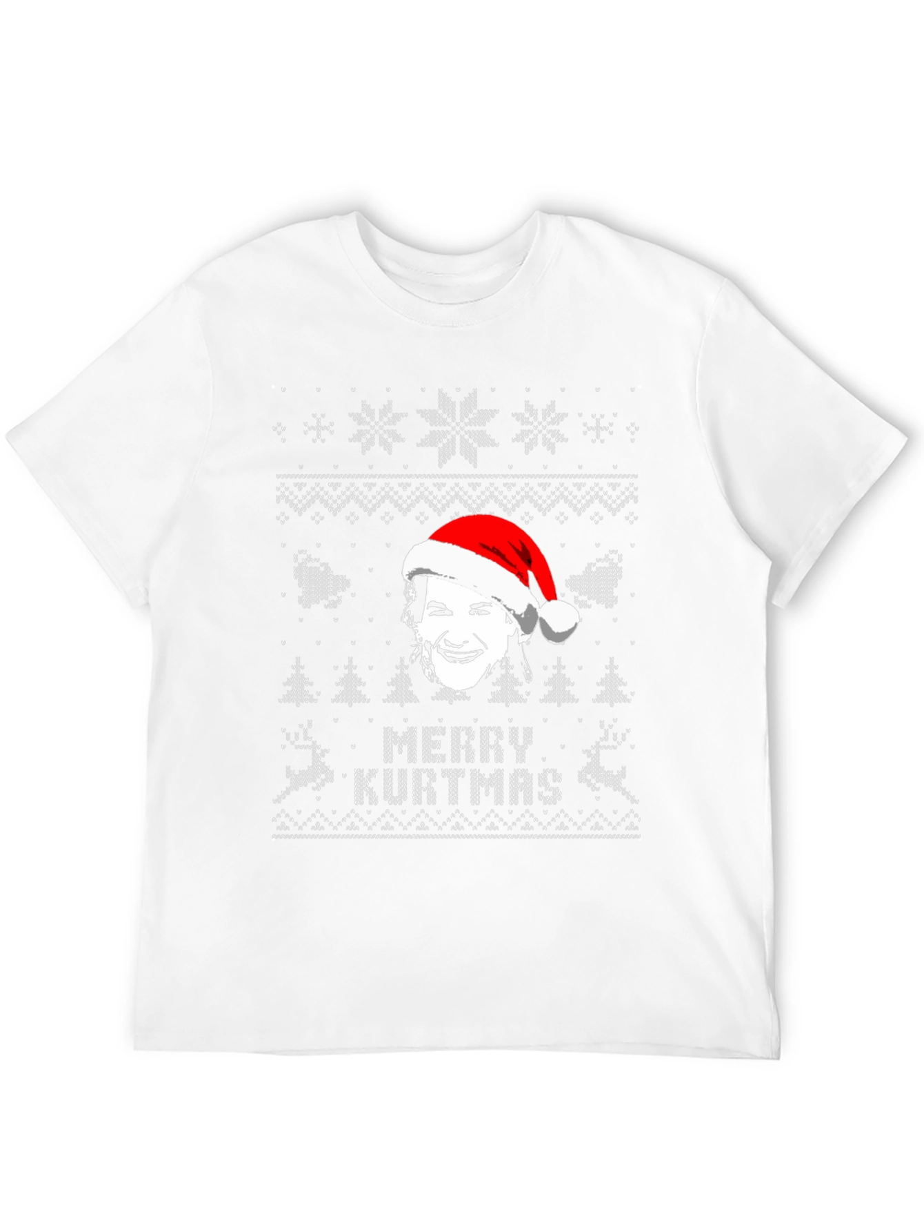 Merry Kurtmas Black Graphic Tee Shirt