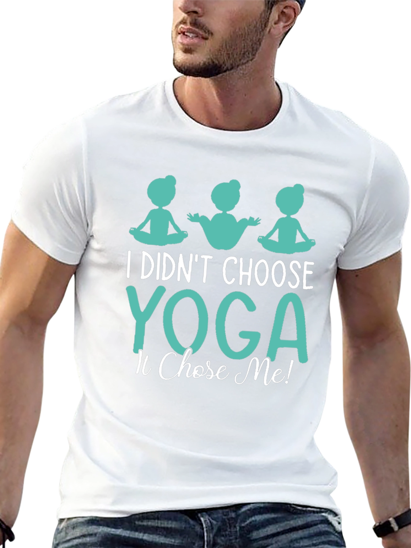 Yoga Chose Me Graphic Tee