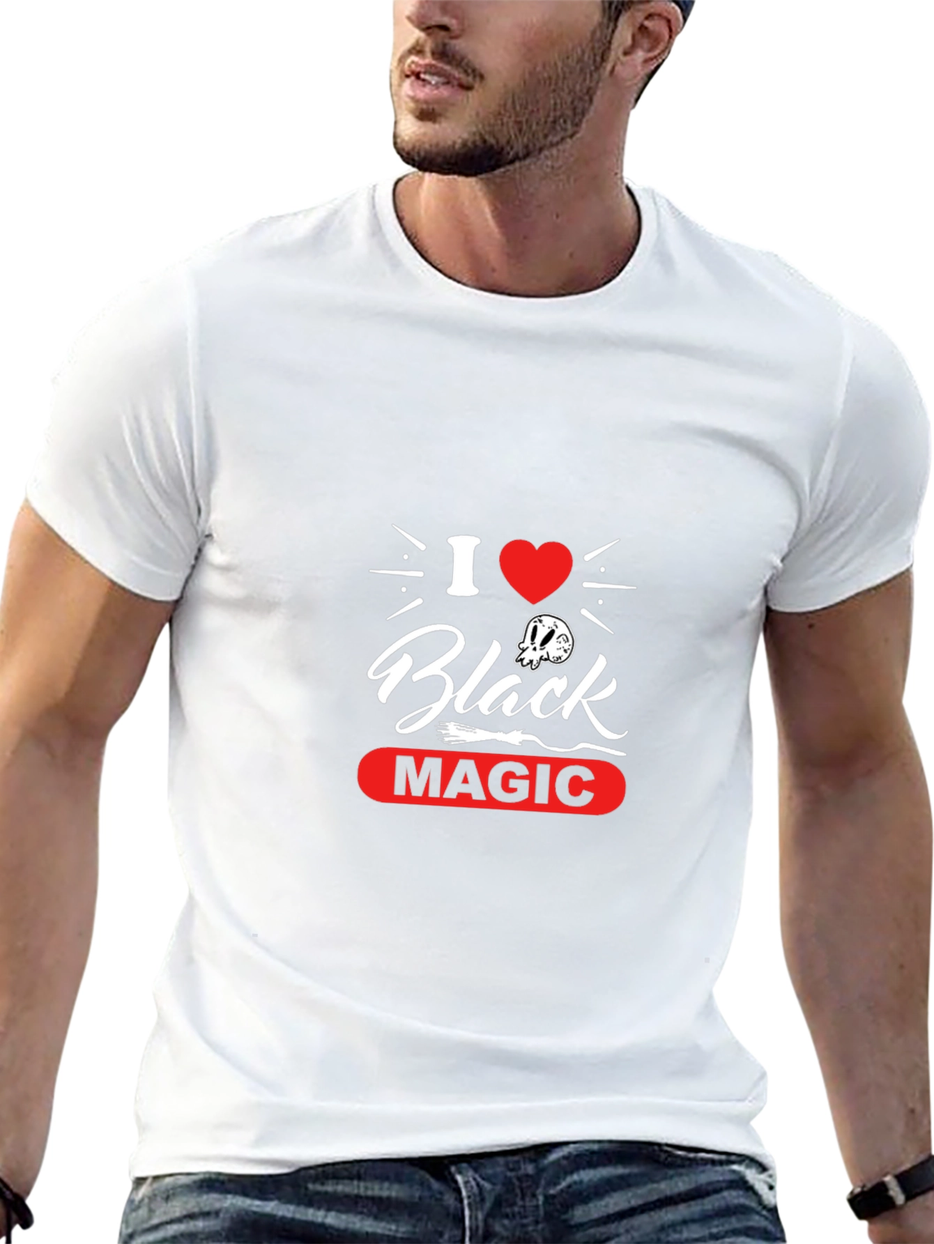 I Love Black Magic T-Shirt - Halloween Tee