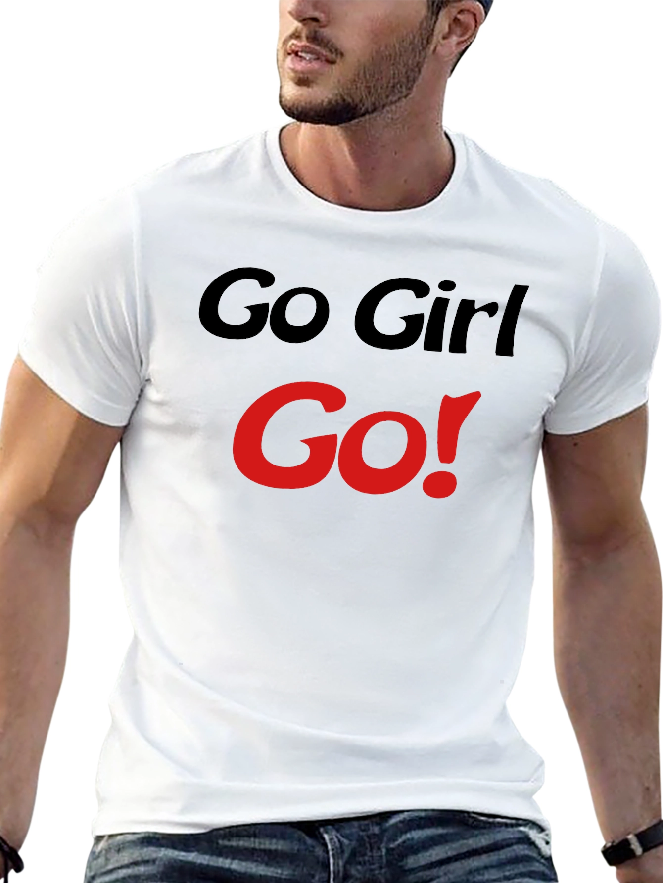 Go Girl Go! Graphic T-Shirt - Bold Statement Tee
