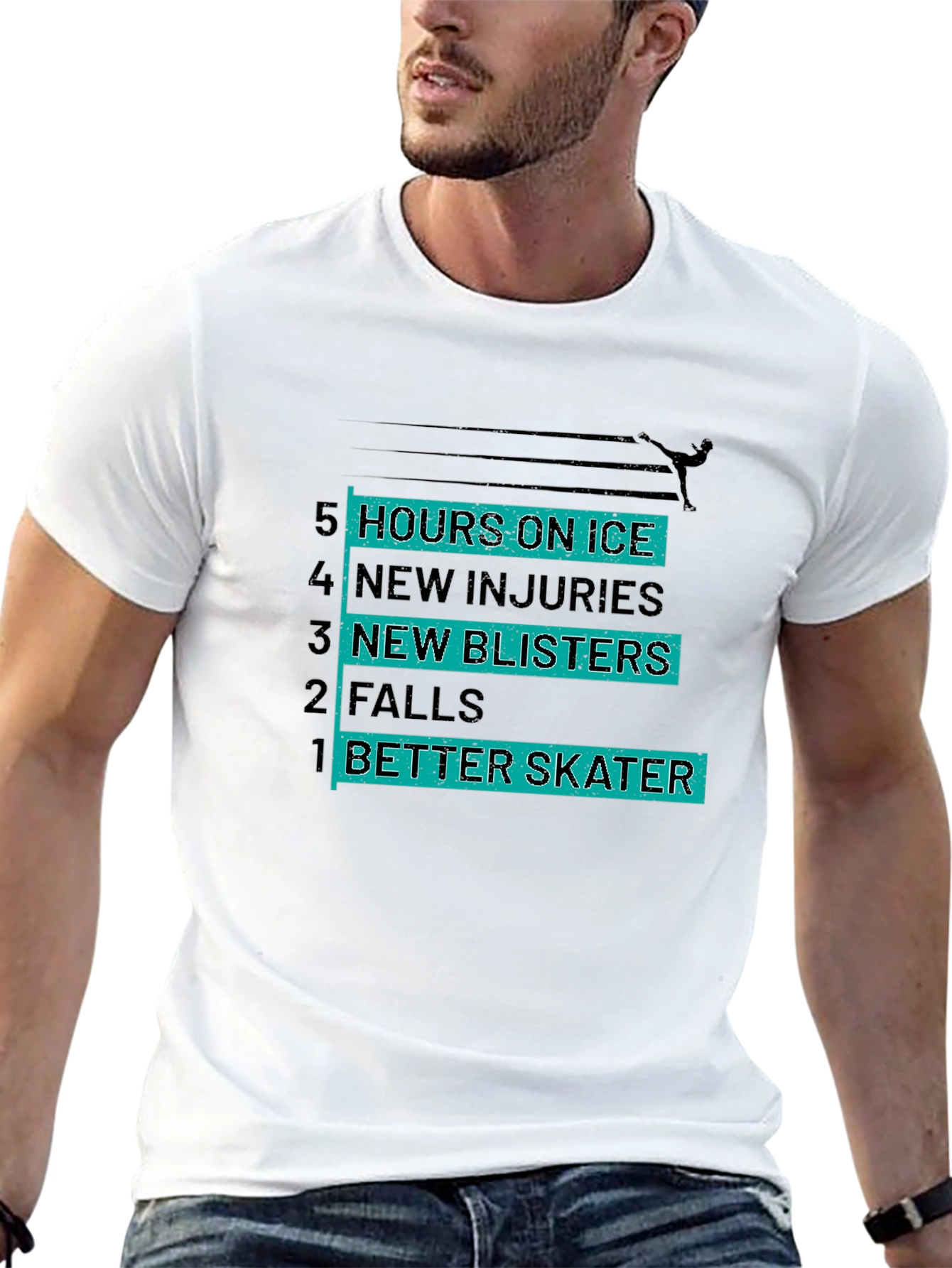 Ice Skating T-Shirt - Hours on Ice