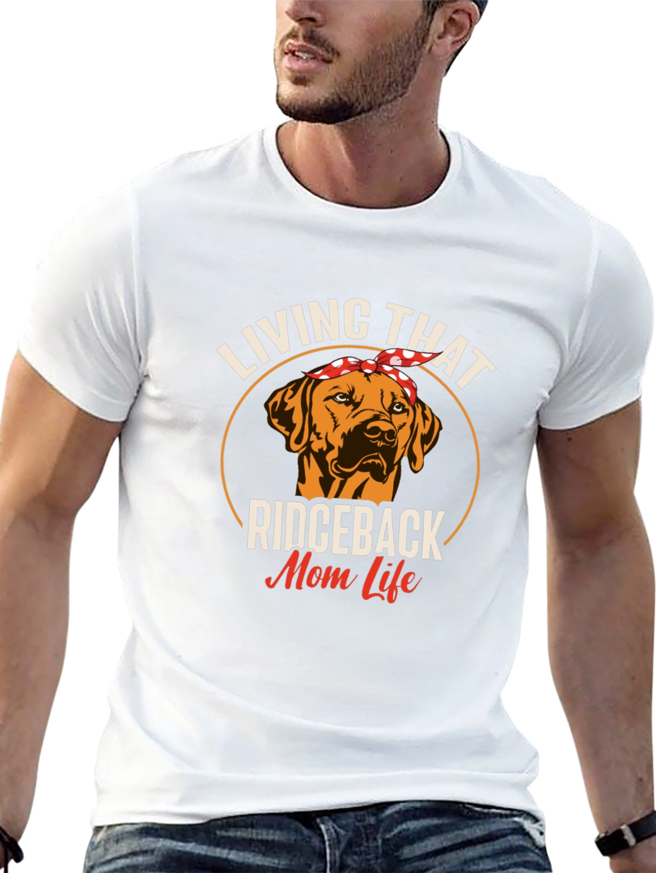 Ridgeback Mom Life Graphic Tee - Black