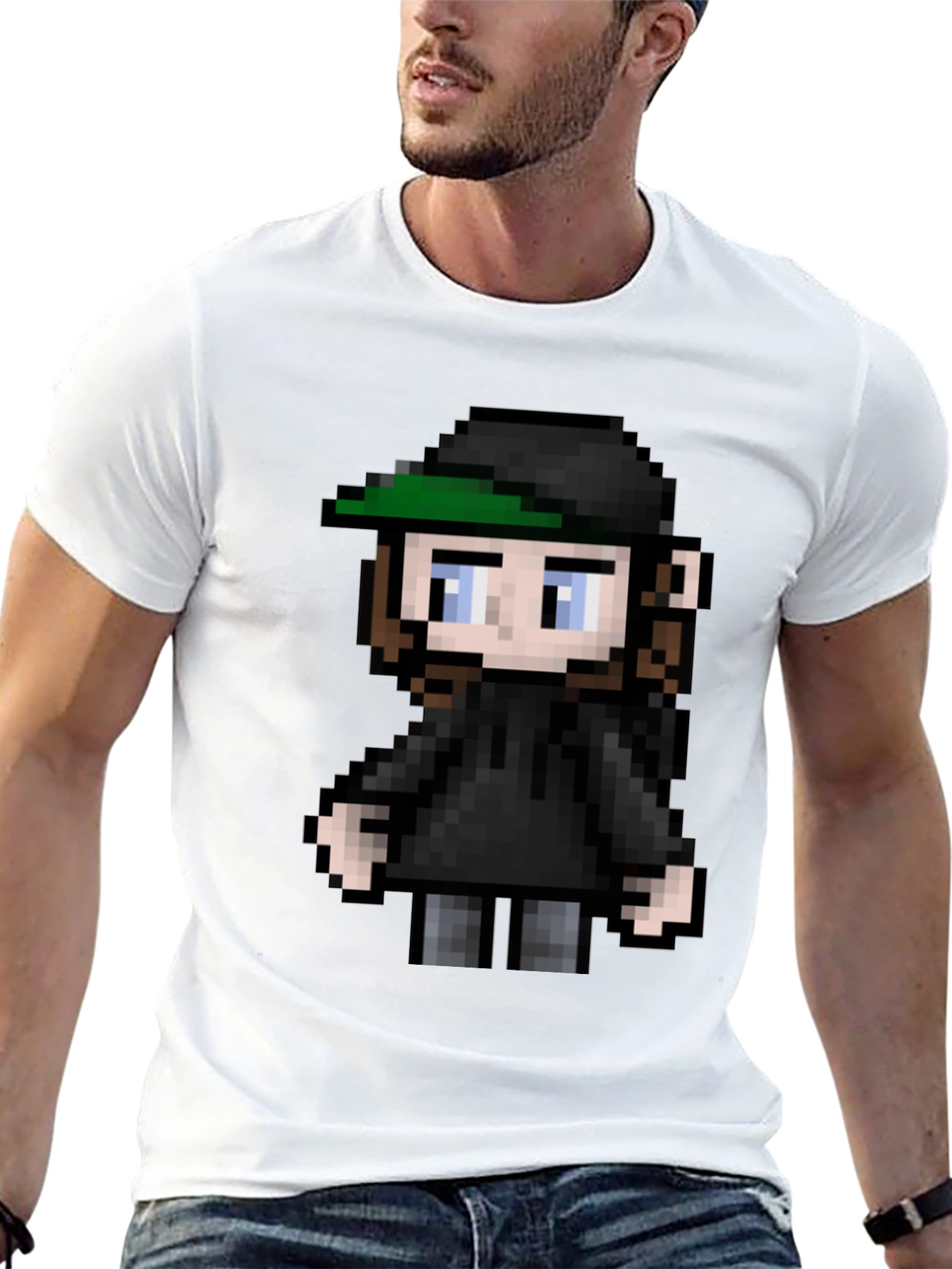 Pixel Art Character Tee