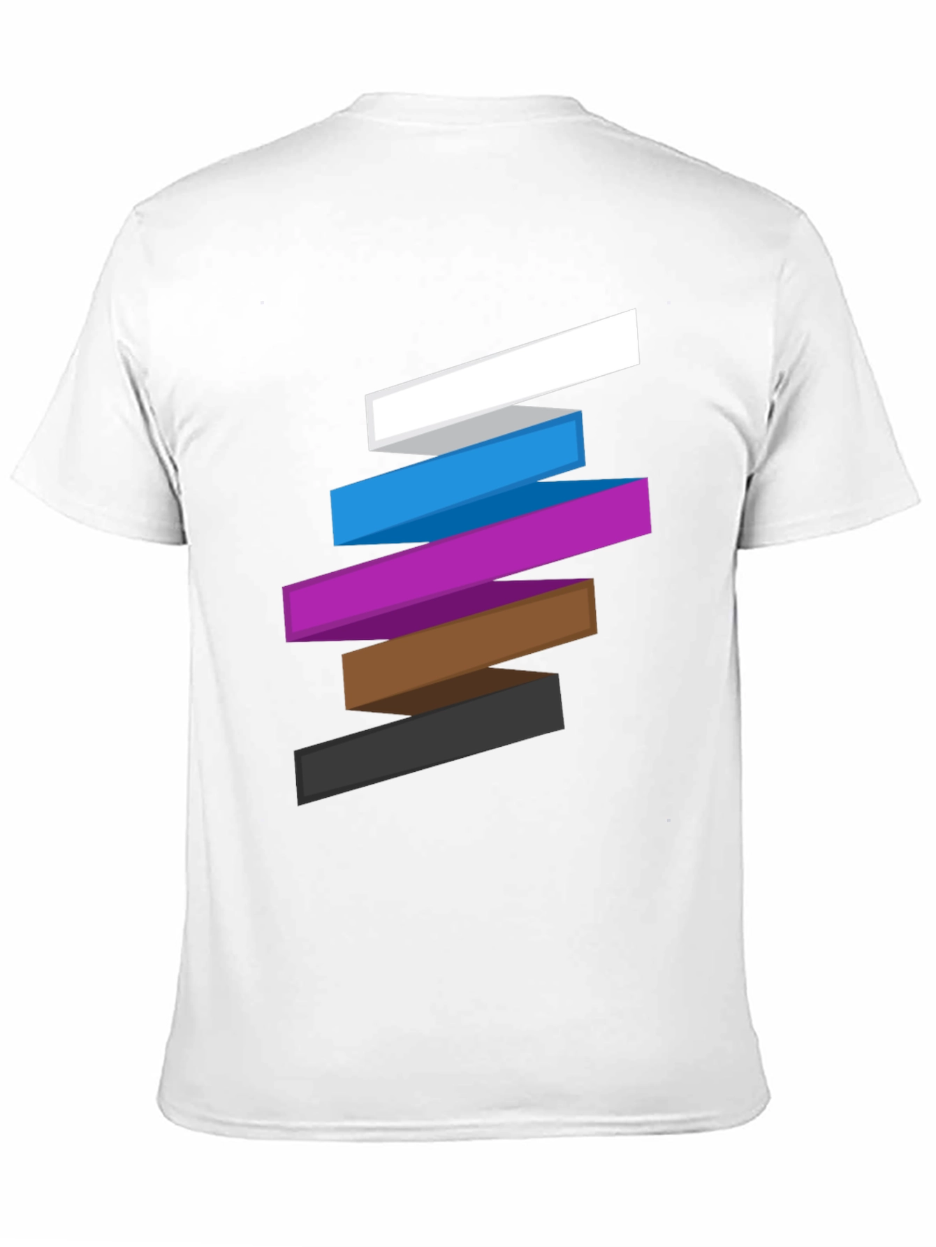 Modern Geometric Stripe T-Shirt - Casual Comfort