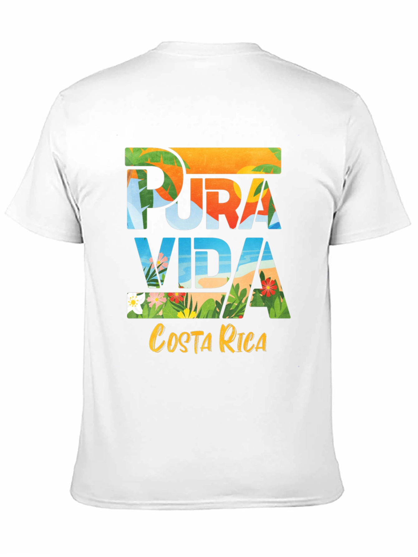 Pura Vida Costa Rica Graphic Tee