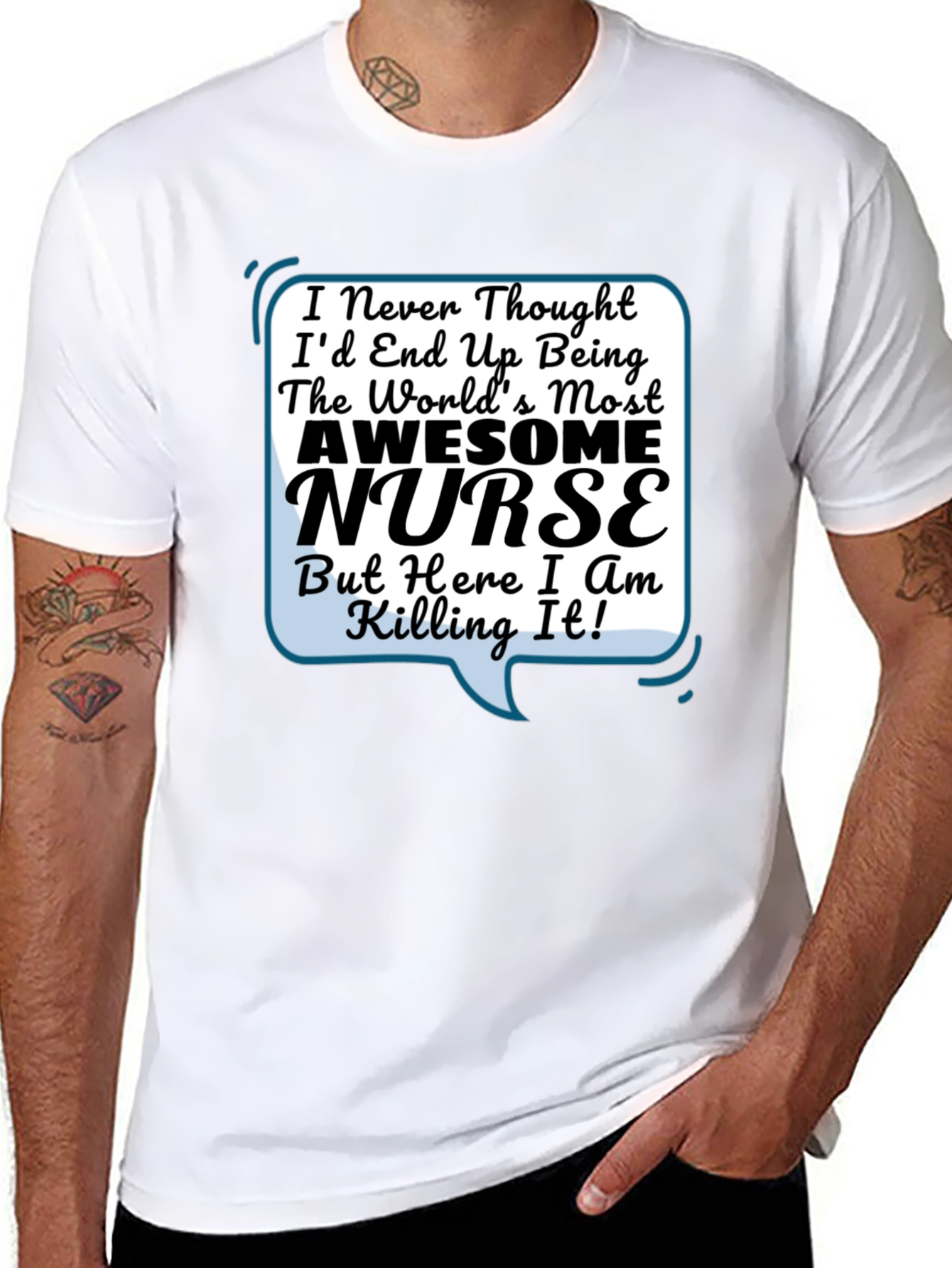 Awesome Nurse T-Shirt - Nurse Life Apparel