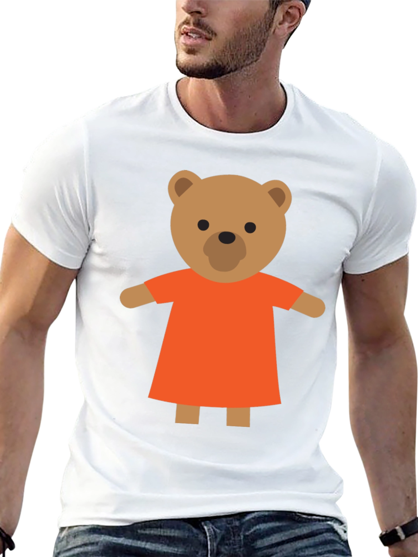 Cute Cartoon Teddy Bear T-Shirt