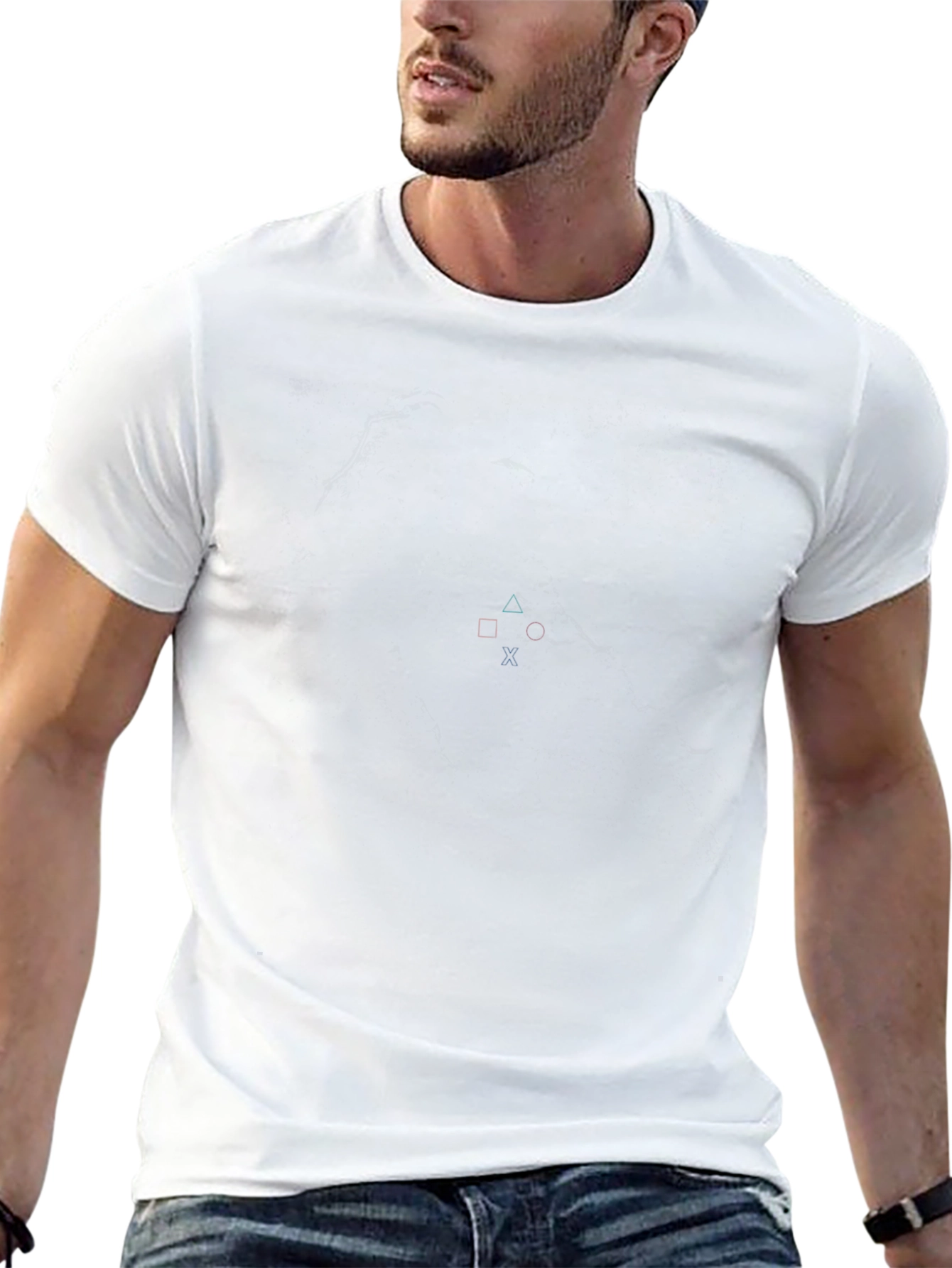 Gaming Console Symbol T-Shirt - Soft Cotton Tee