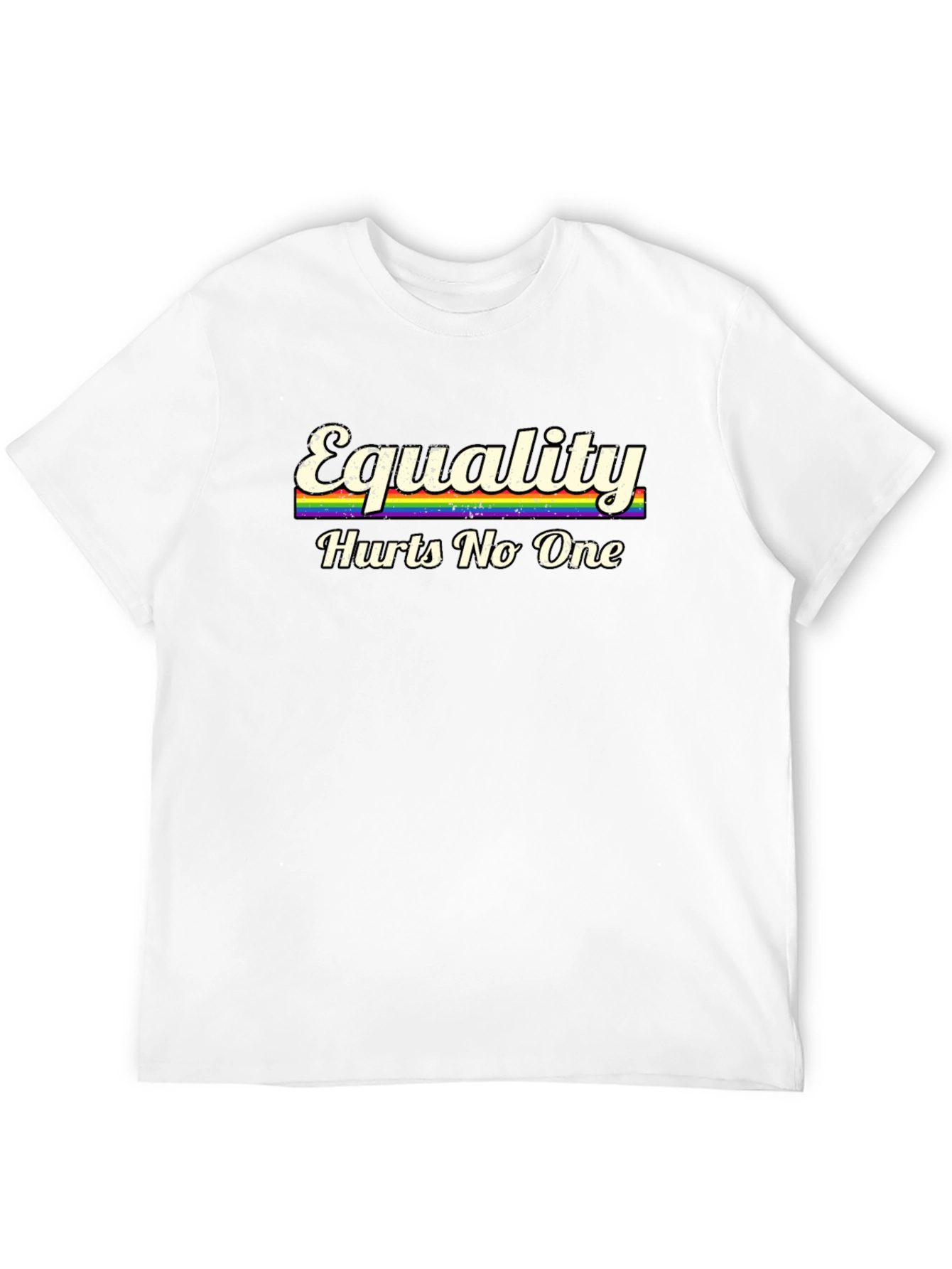 Equality Hurts No One Graphic Tee - Pride LGBT