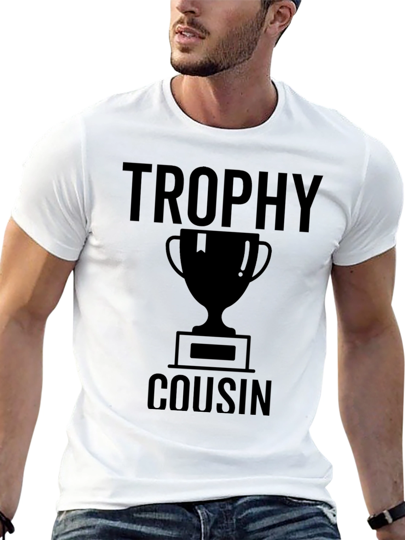 Trophy Cousin Black T-Shirt