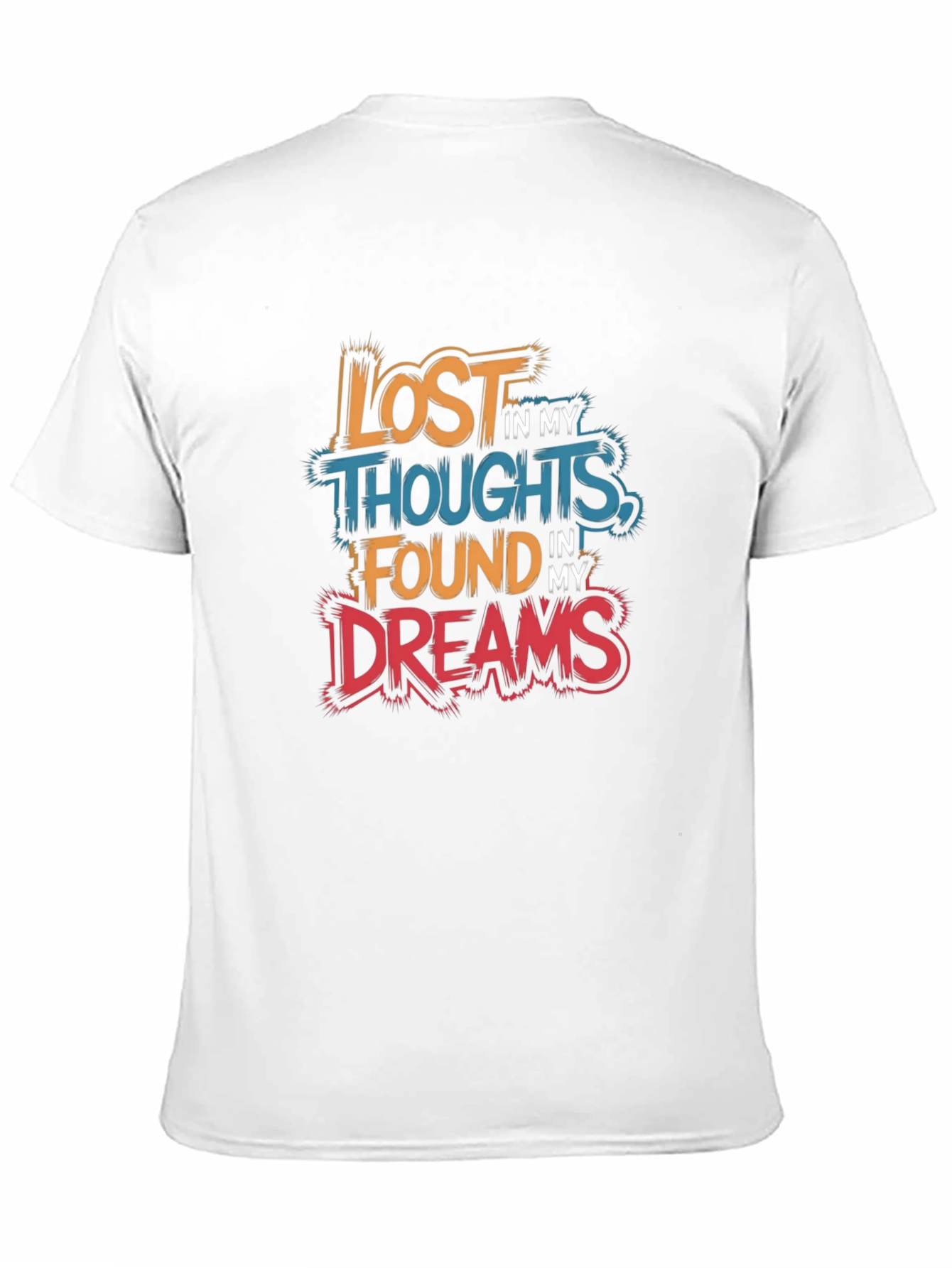 Lost in Thoughts Found in Dreams Graphic Tee