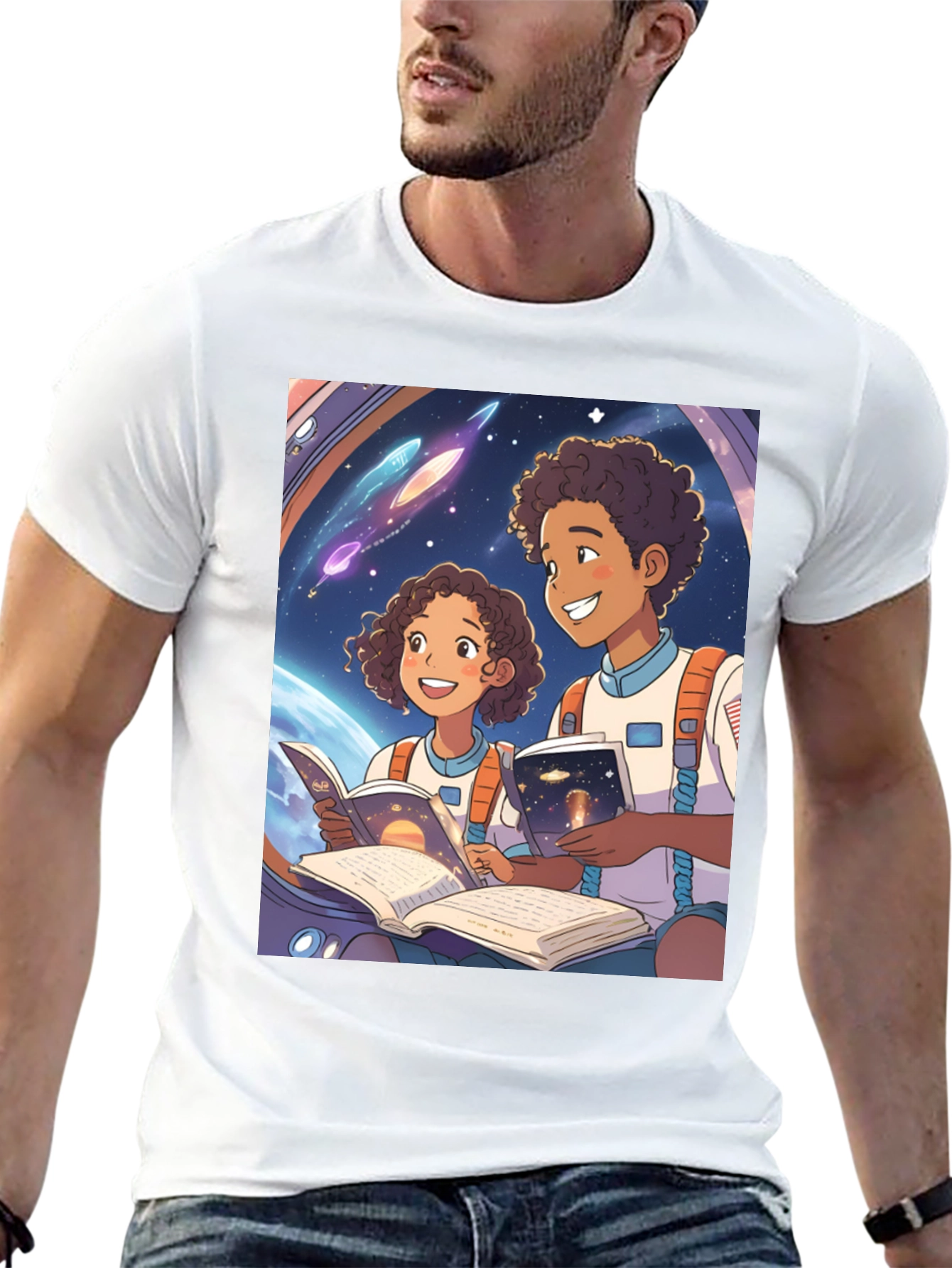 Astronaut Kids Graphic Tee