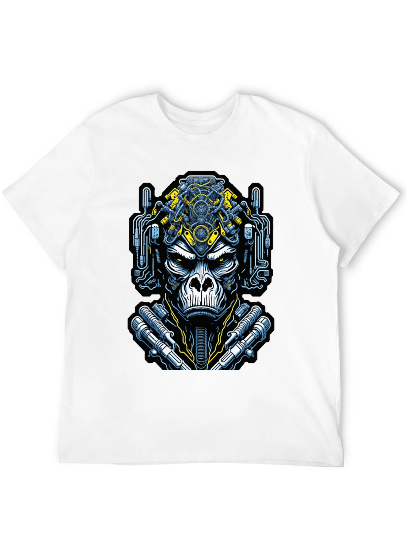 Cyber Gorilla Graphic Tee - Unique Style