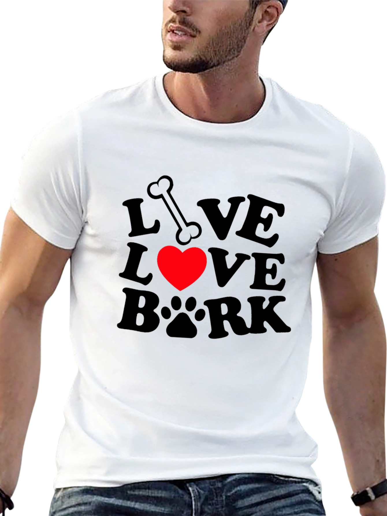Love Bark Dog T-Shirt