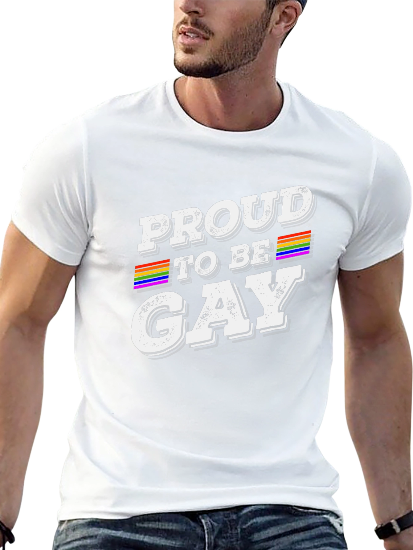 Proud To Be Gay T-Shirt - LGBTQ Pride Tee