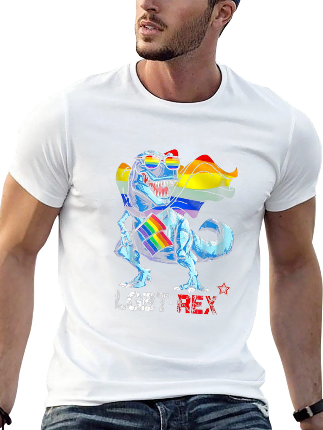 LGBT Rex T-Shirt Pride Month Tee
